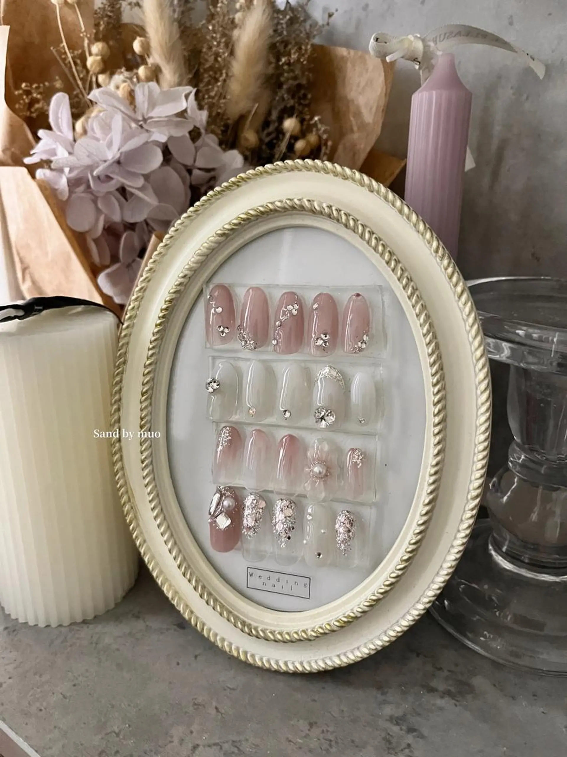 ネイル ブライダルネイル 中川 ほののネイルデザイン