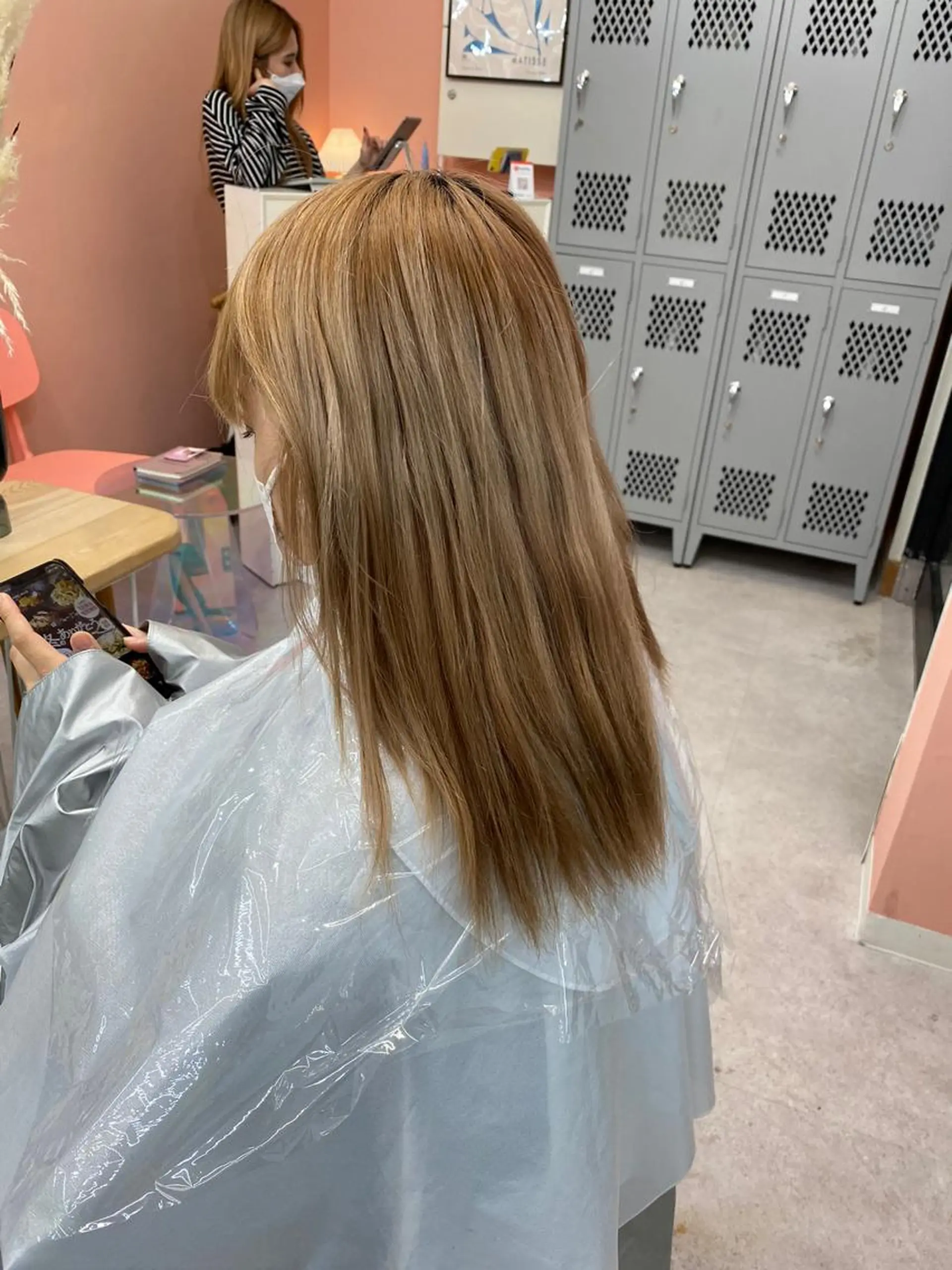 ミディアム カラー メンズ メンズブリーチ ブリーチ soi所属・ケアブリーチ/ツヤ髪 /ハイトーン/西村のヘアスタイル