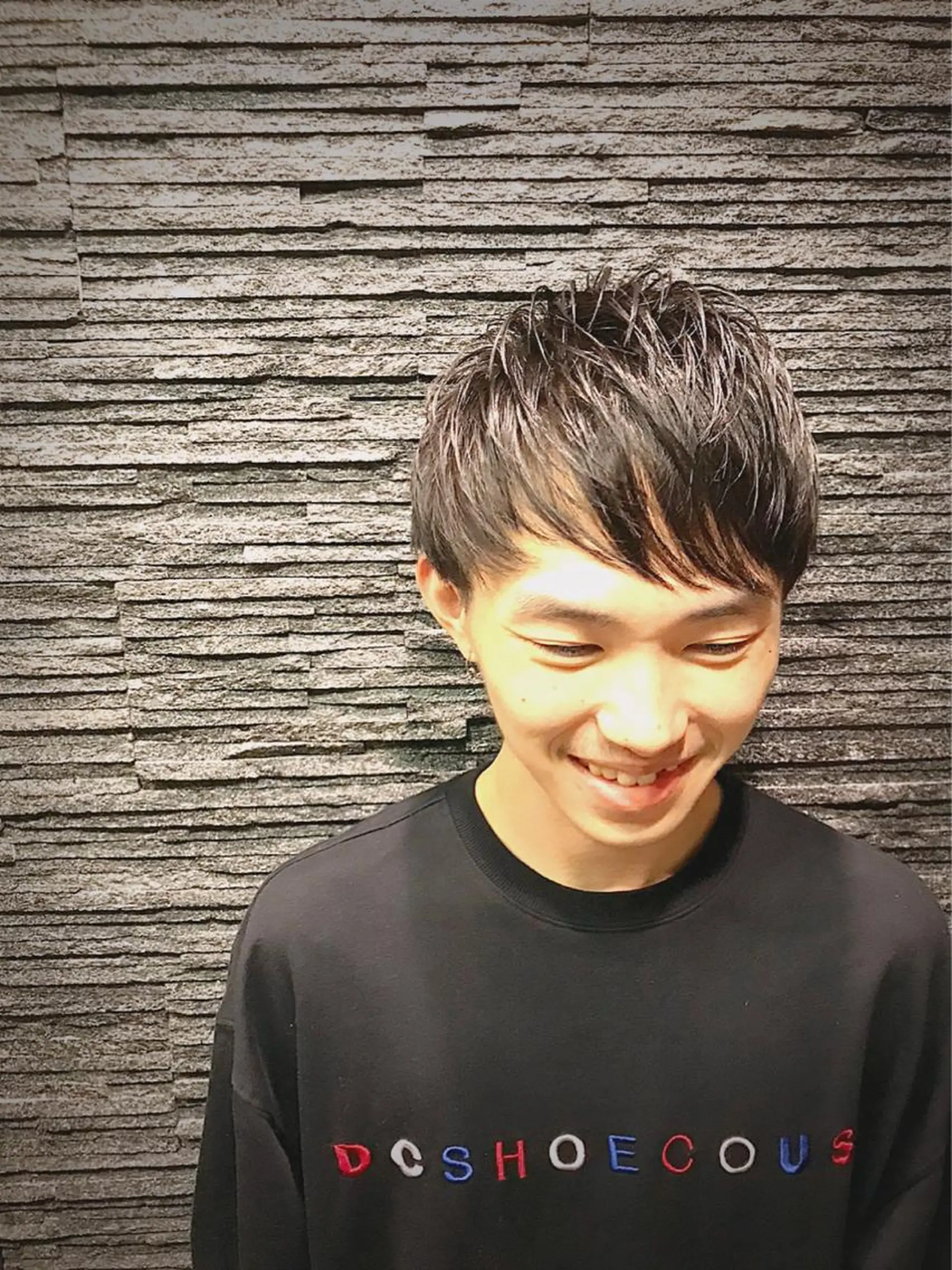 ショート メンズ 山田 哲平のヘアスタイル