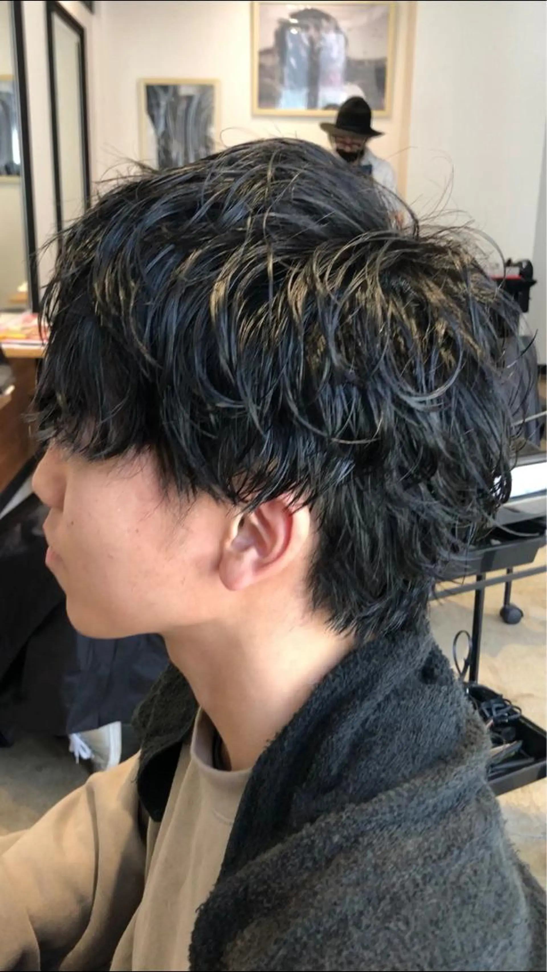 ショート ウルフカット カット jam hair salon所属・金田 淳弥のヘアスタイル