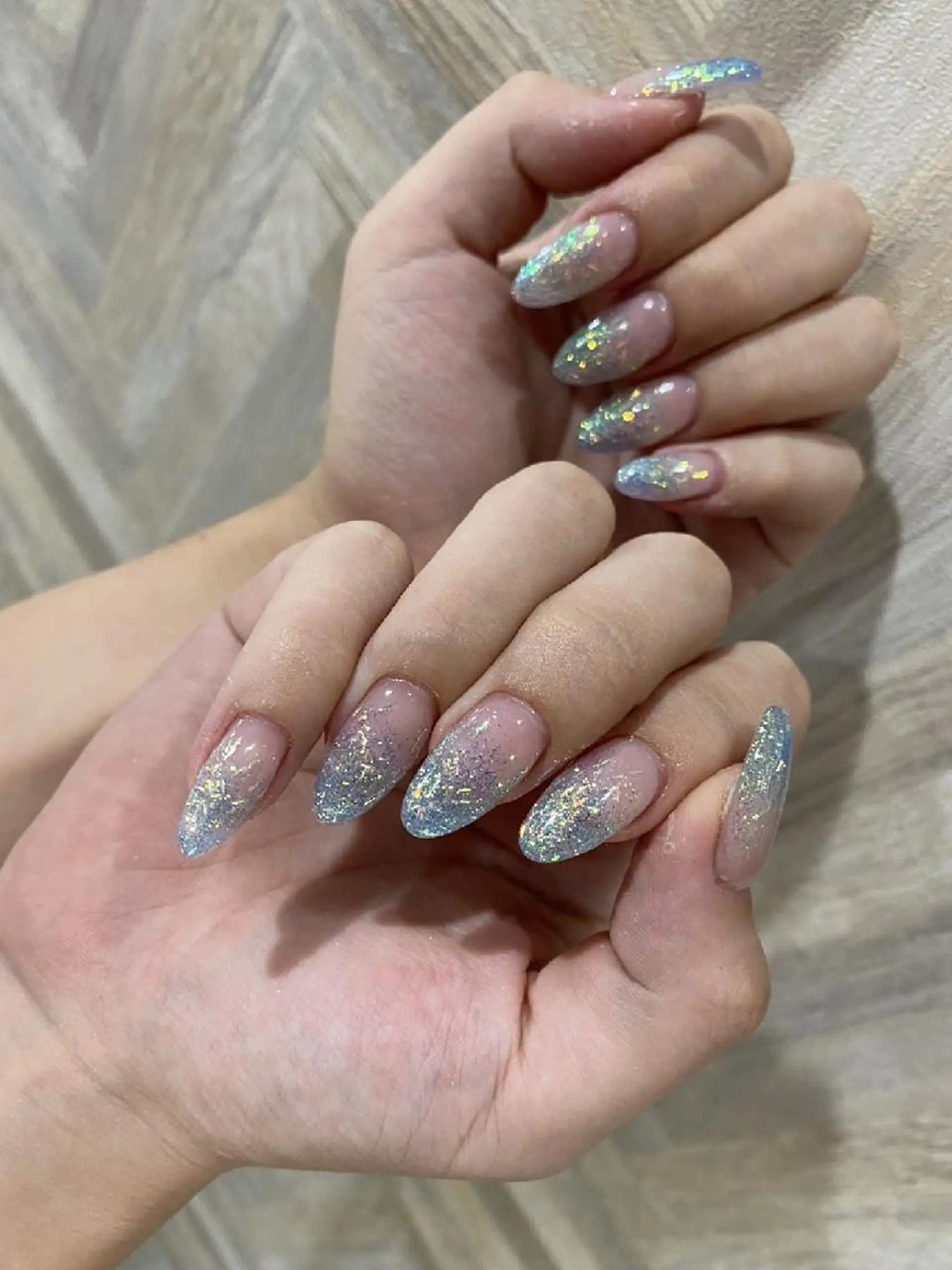 ネイル ジェルネイル グラデーション ワンカラーネイル パラジェル ハンドネイル Miss:R  中津店 所属・稲岡 麻里亜のネイルデザイン