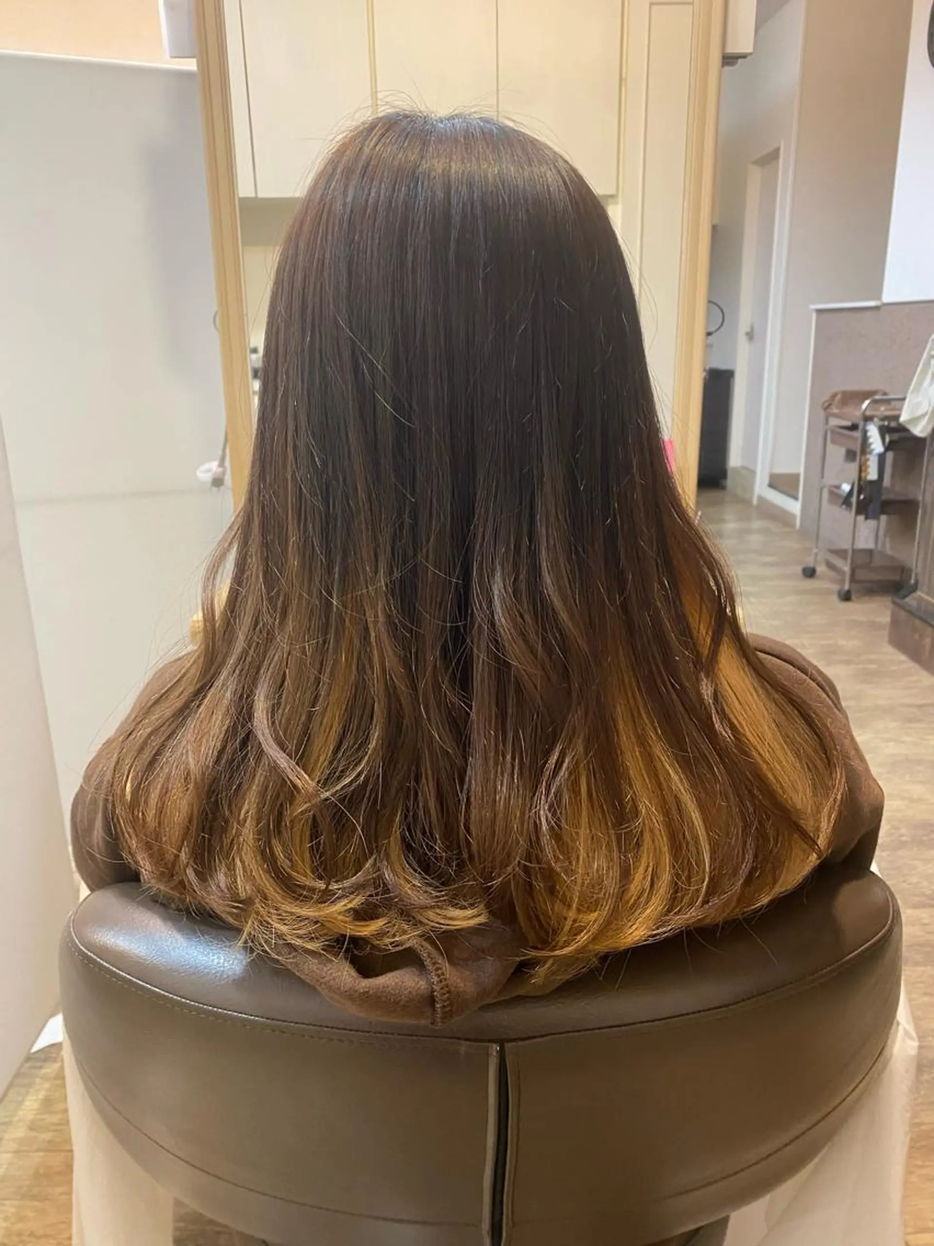 ロング 長嶋 花梨のヘアスタイル