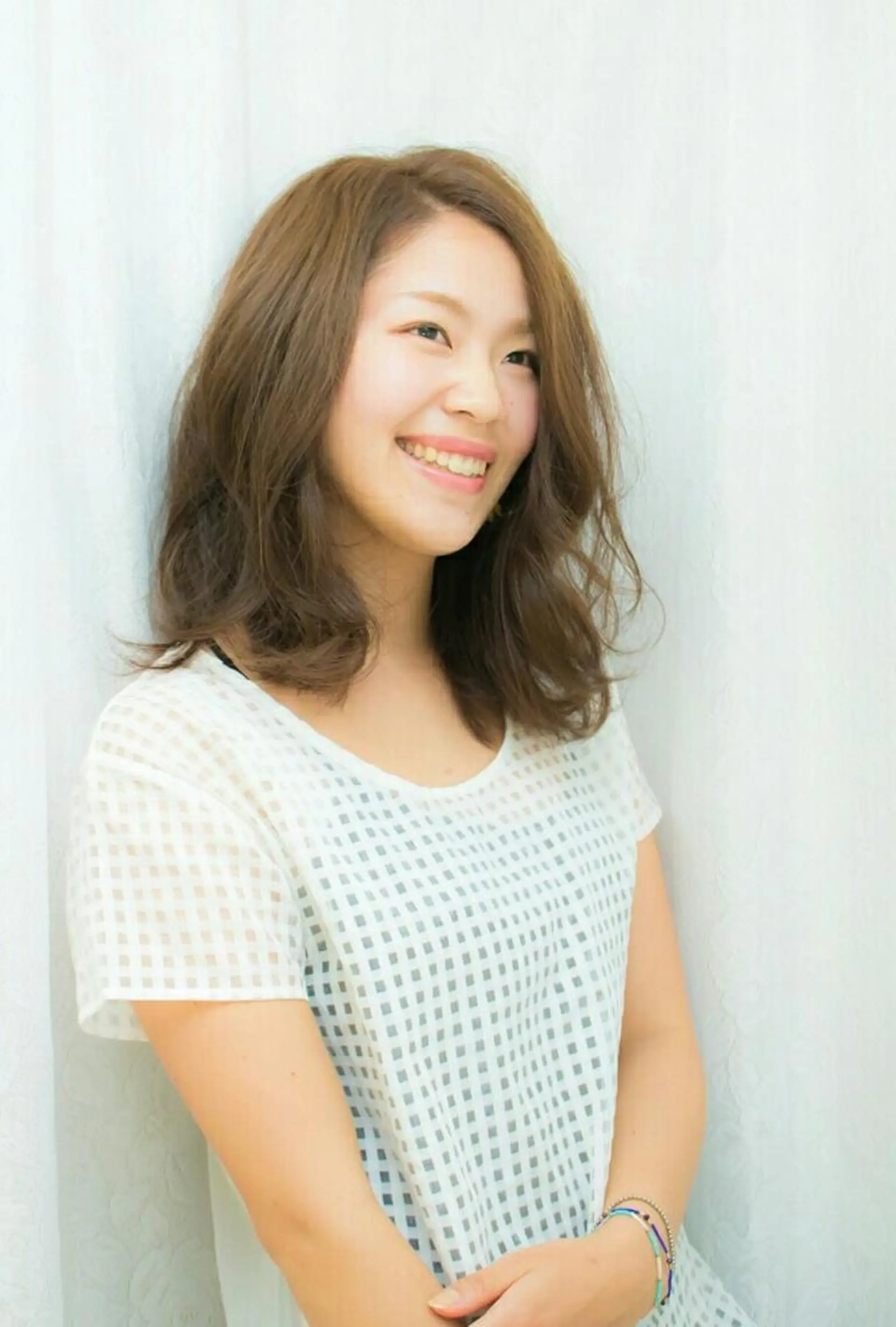 ミディアム Aｎ Hair 所属・しらはま ようこのヘアスタイル