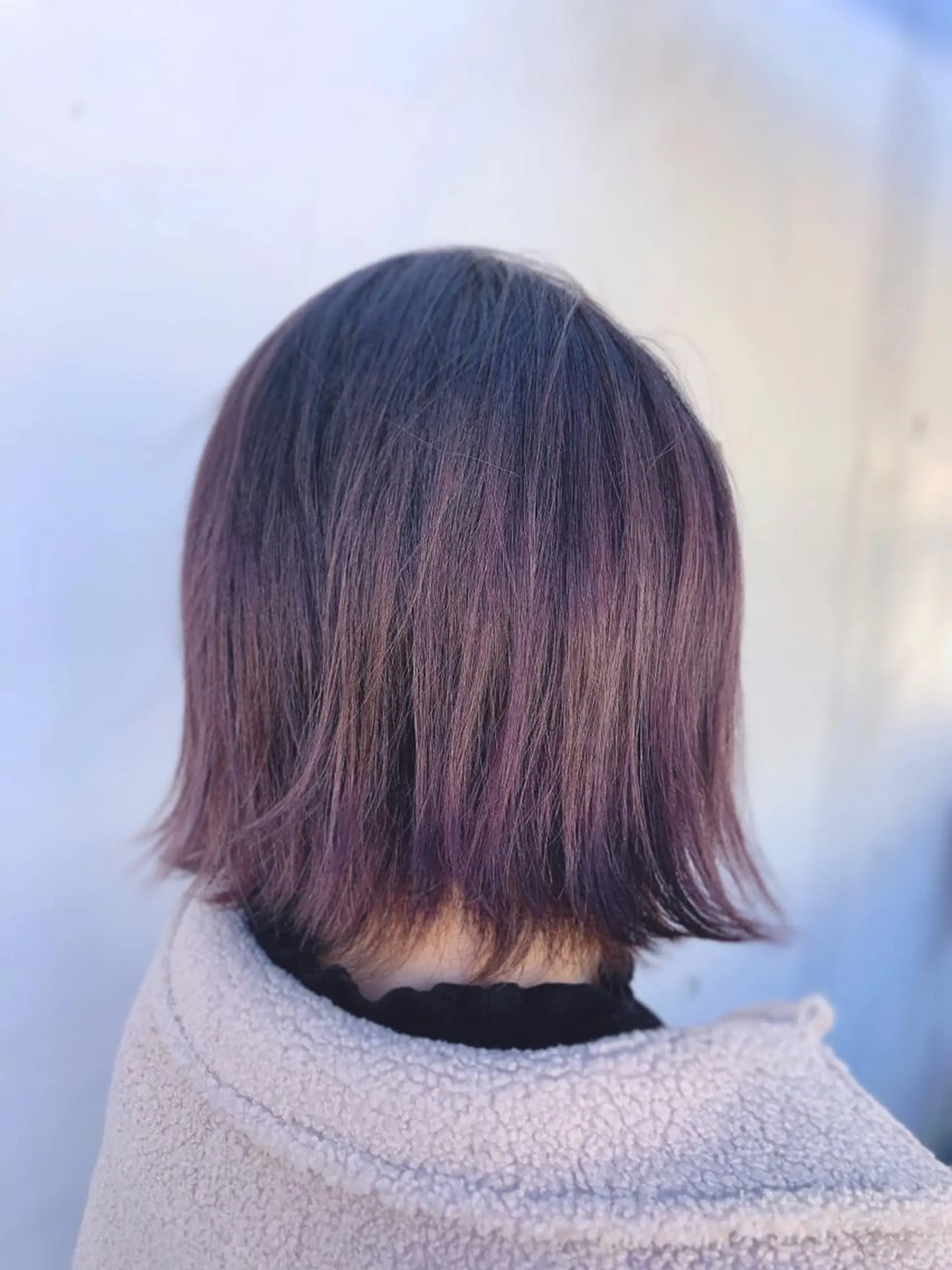 ショート カラー アディクシーカラー 透明感カラー グラデーションカラー グレージュ イルミナカラー ヘアカラー 菊池 貢平のヘアスタイル