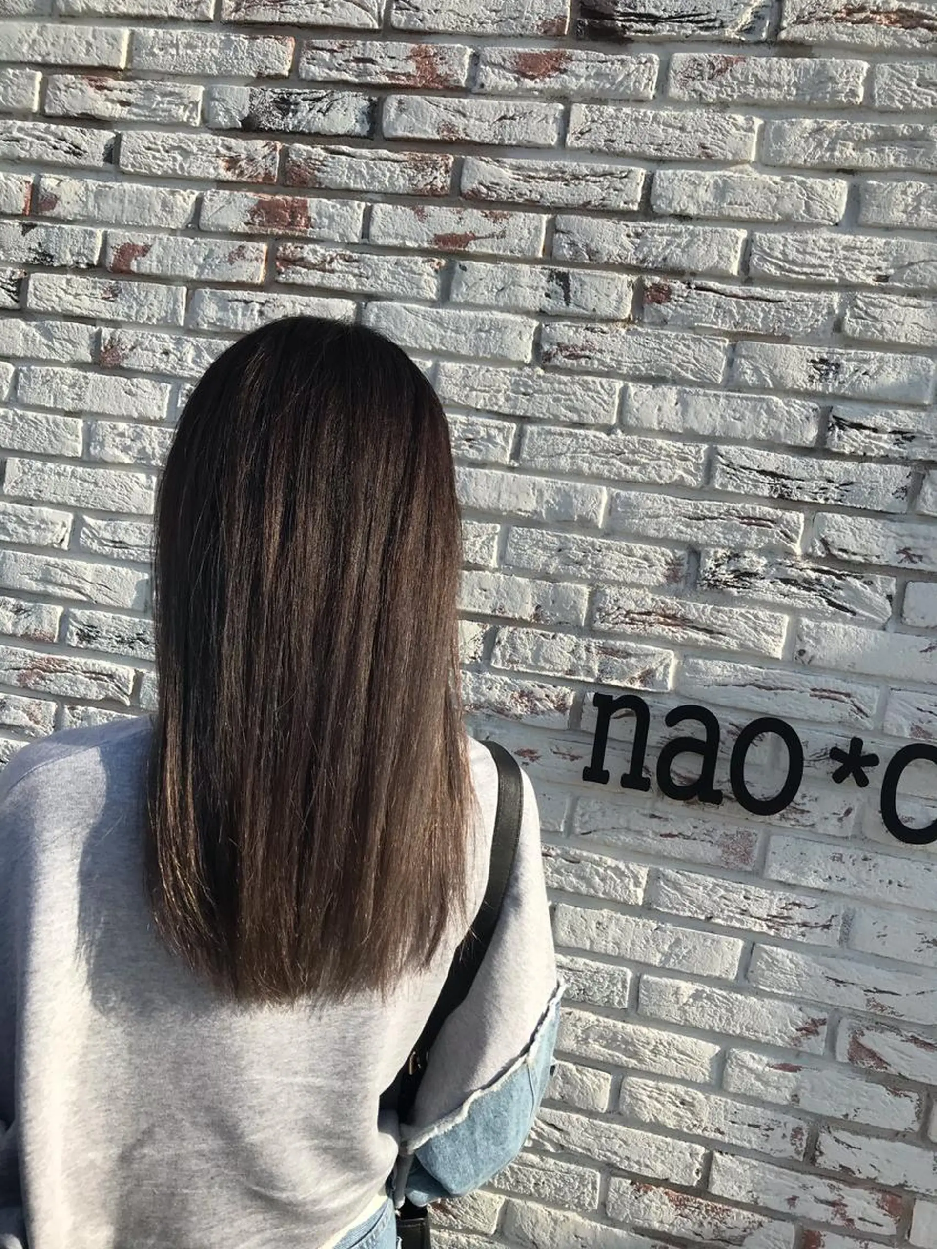 ミディアム カラー [髪質改善] 北生駒 店長/古居聖理のヘアスタイル