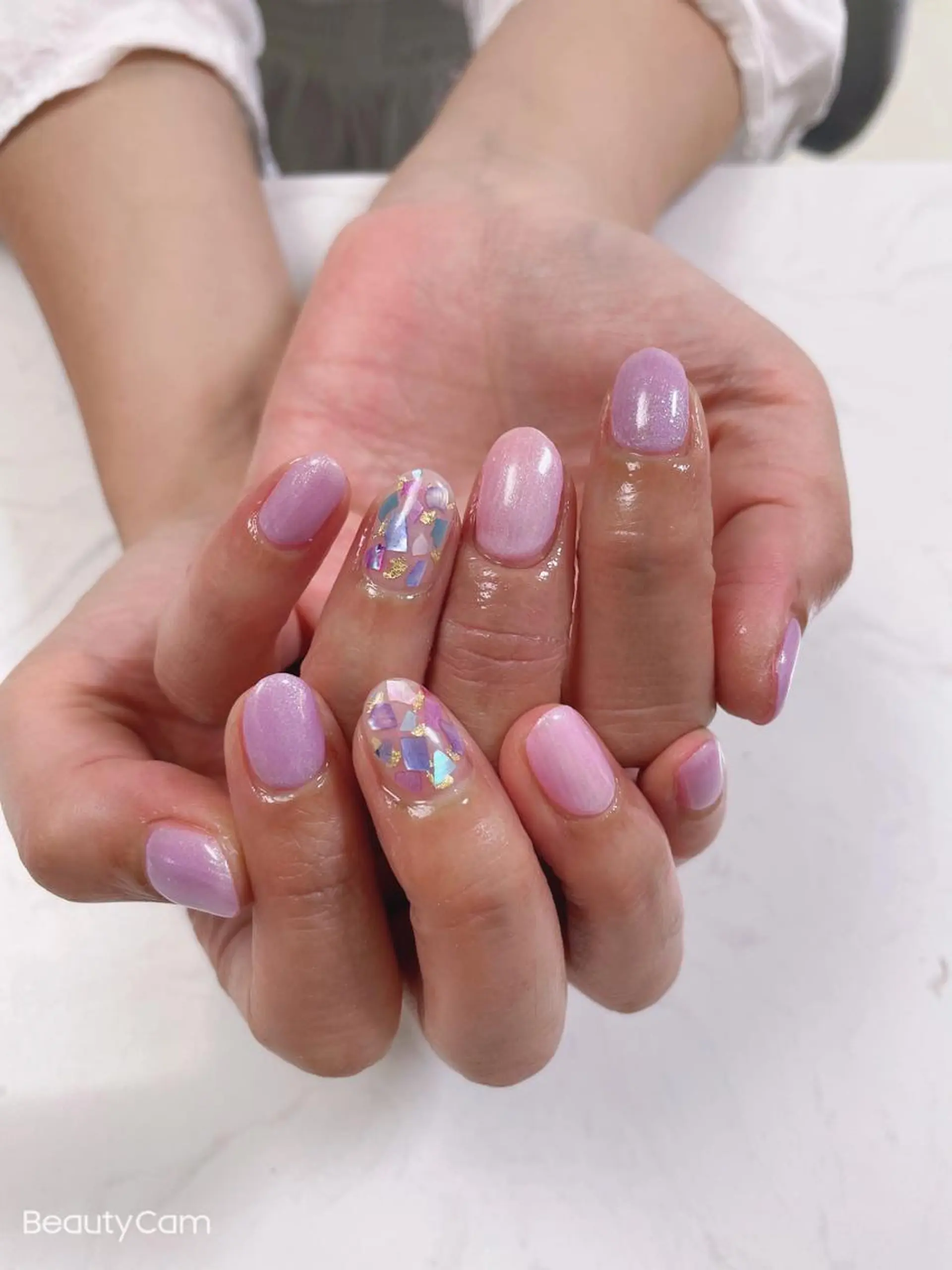 ネイル ハンドネイル ネイルサロンエクラ 🫧Shizukaのネイルデザイン