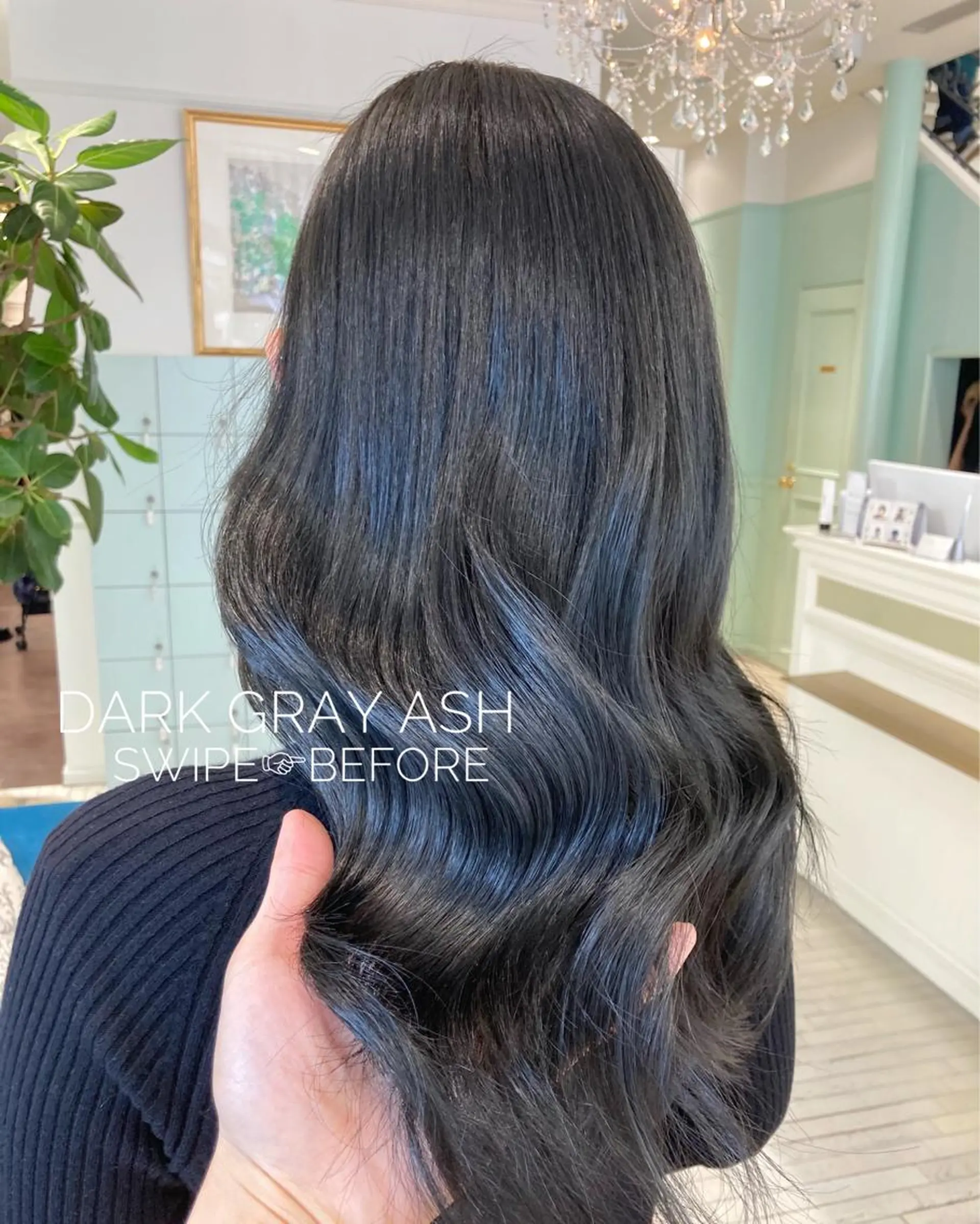 ロング カラー パーマ ヘアアレンジ Zina渋谷エリア マネージャShionのヘアスタイル