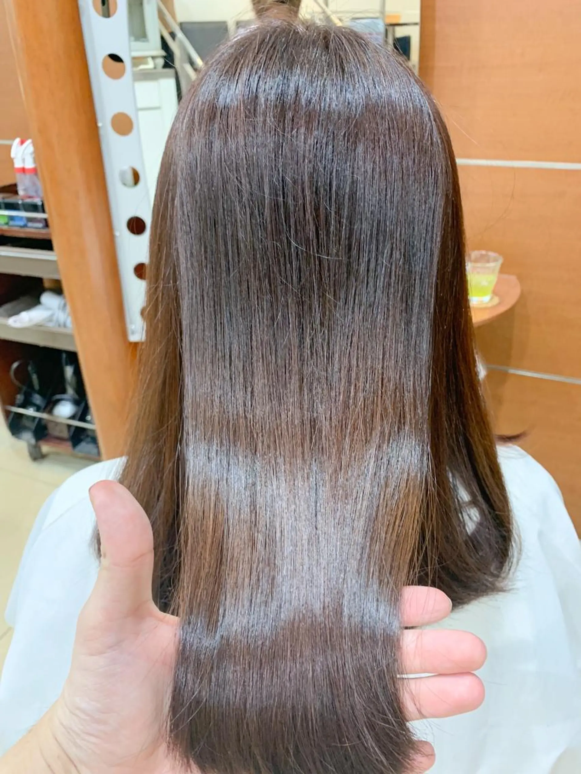 ロング パーマ 縮毛矯正/髪質改善 /韓国風　山川春輝のヘアスタイル