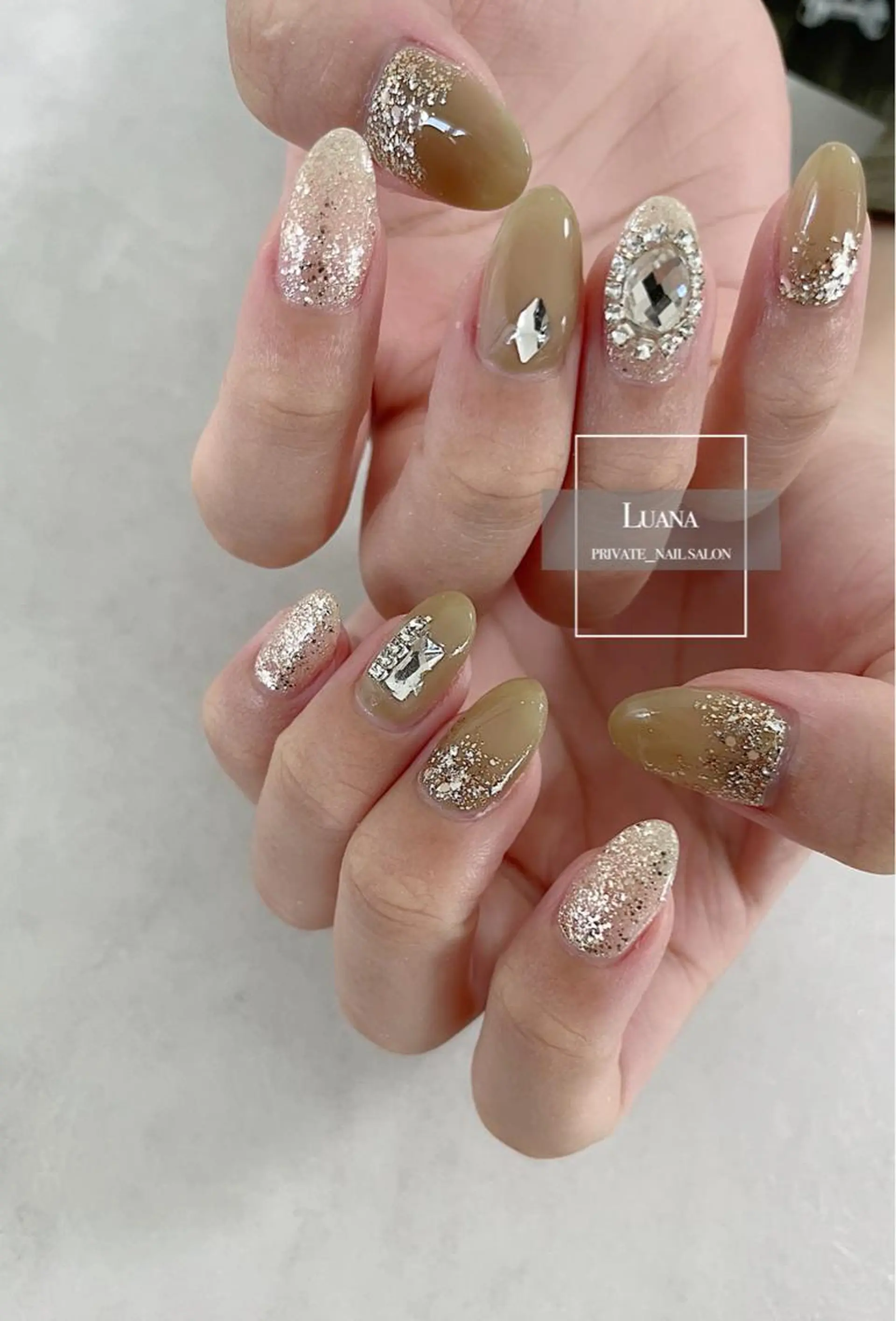 ネイル 韓国ネイル Nail Salon Luanaのネイルデザイン