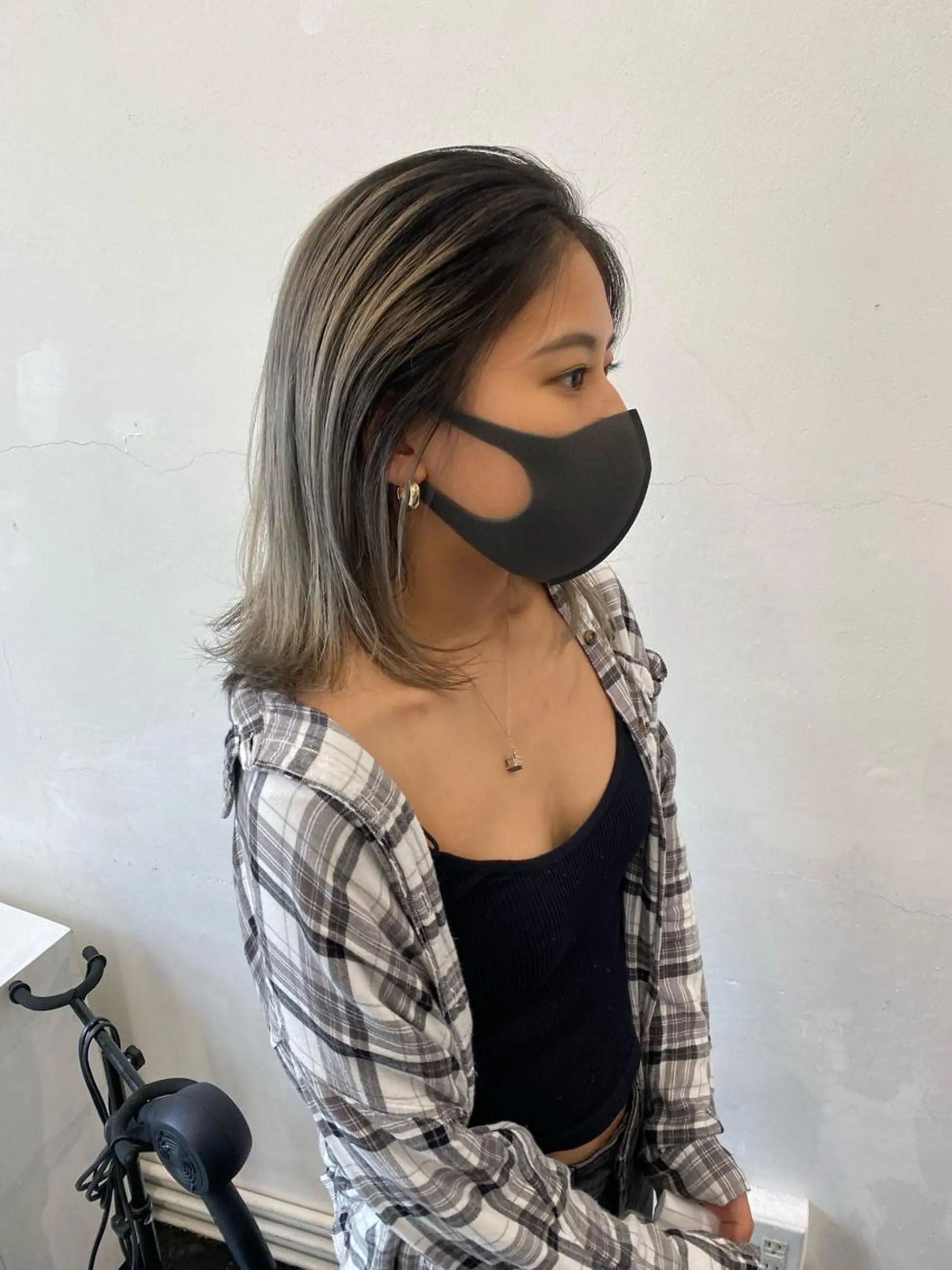 ミディアム カラー パーマ ヘアアレンジ メンズ nico TOKYO 渋谷所属・ブリーチ　ハイトーン 特化🌈フジタハルキのヘアスタイル