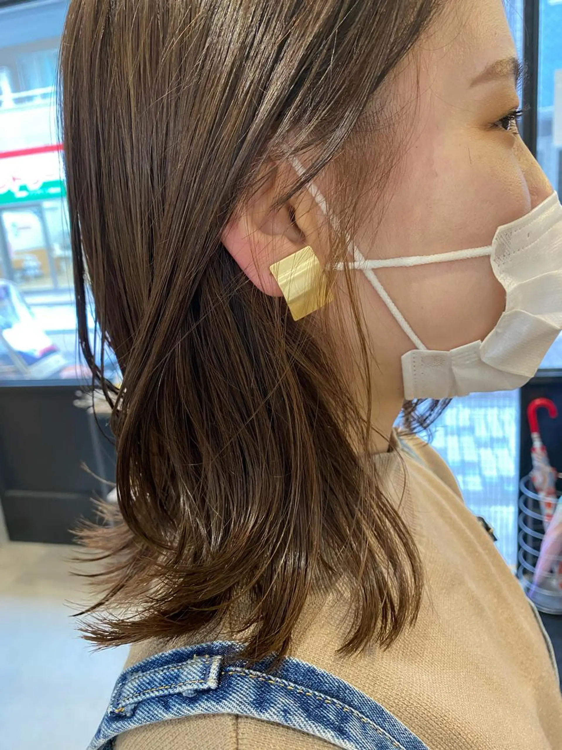 ミディアム 田村 りなのヘアスタイル