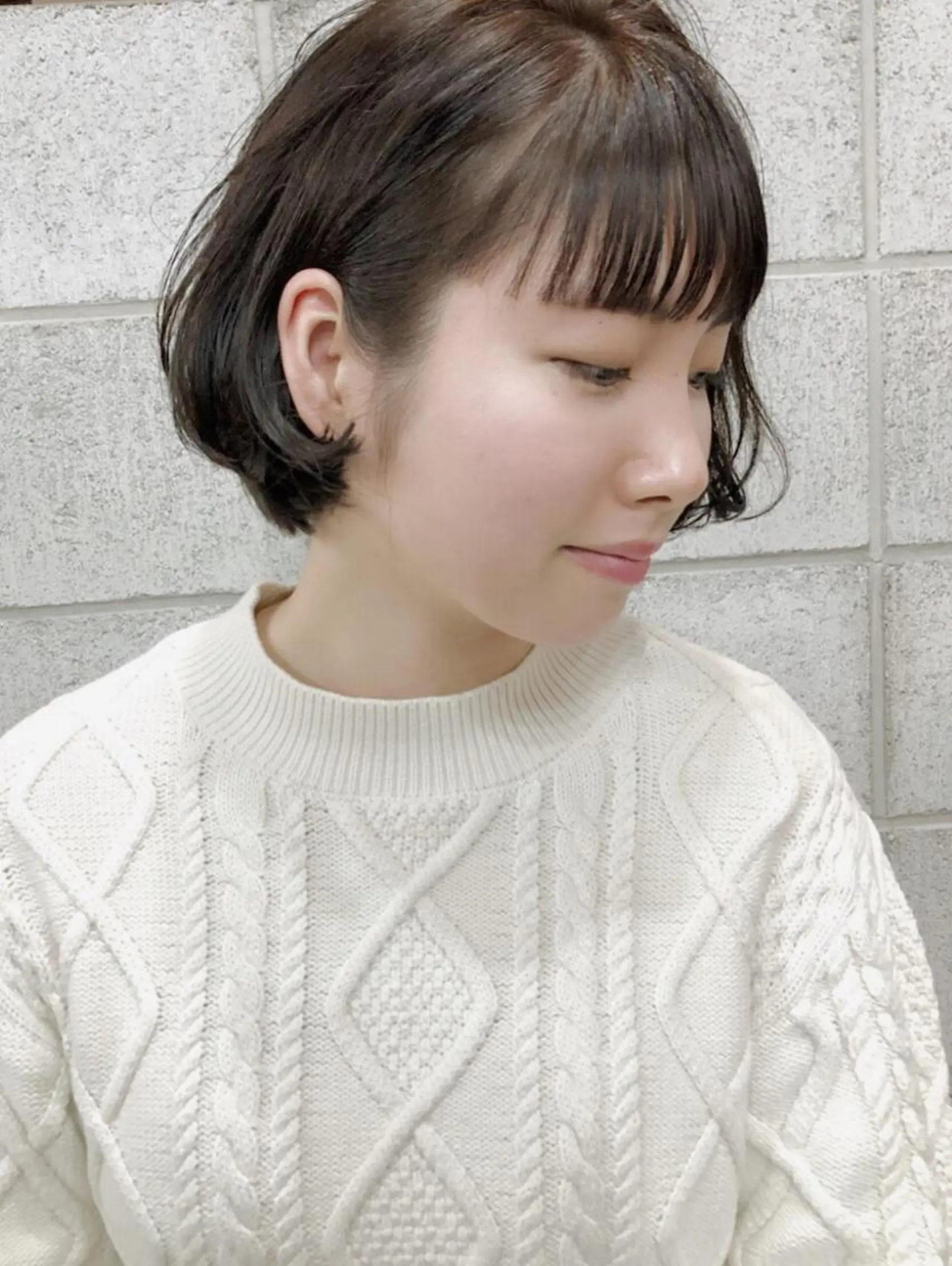 ショート カラー ノグチ ユウキ/ボブのヘアスタイル