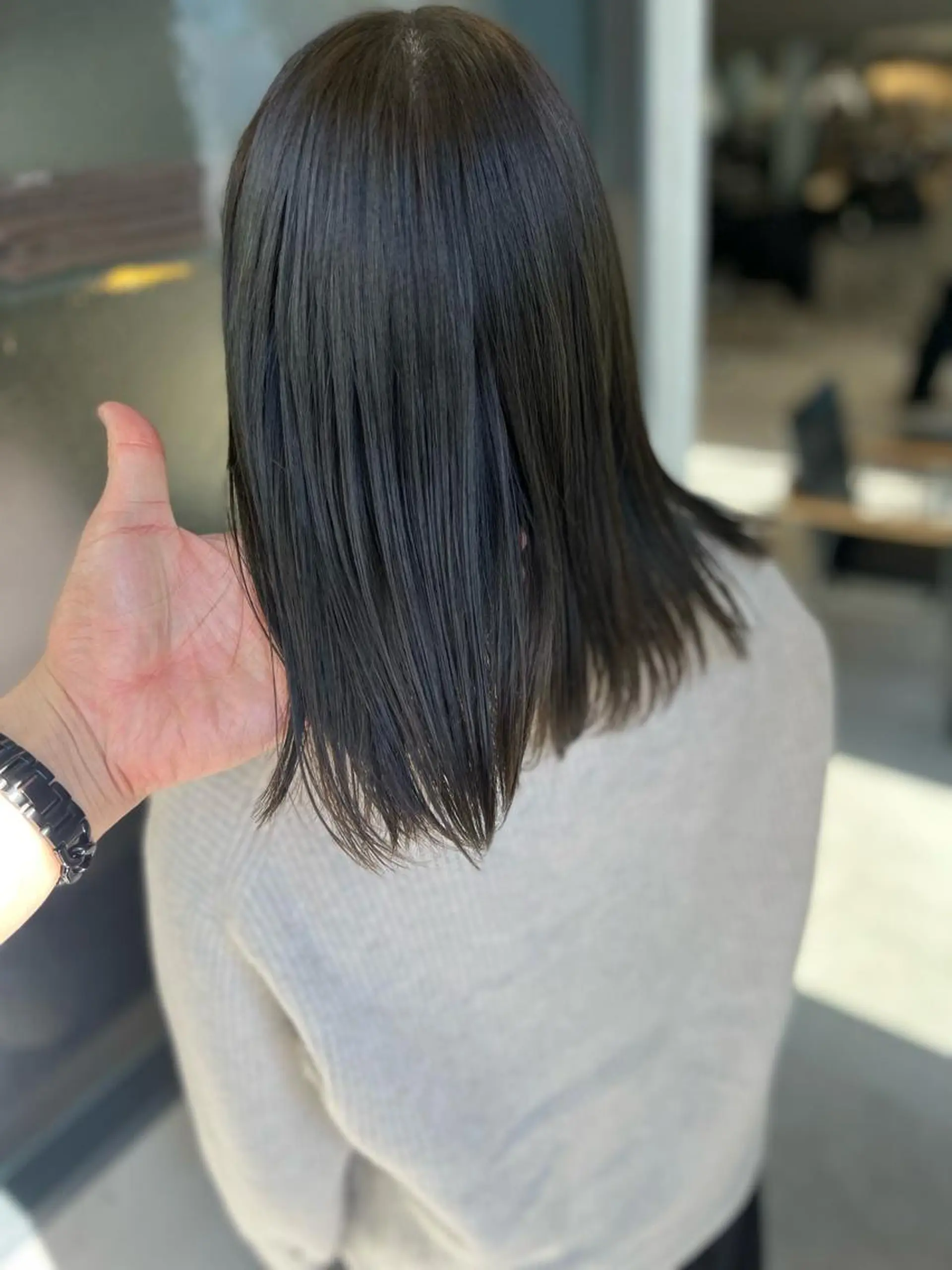 ミディアム トリートメント 誰よりも丁寧なカット 🍀小林輝のヘアスタイル