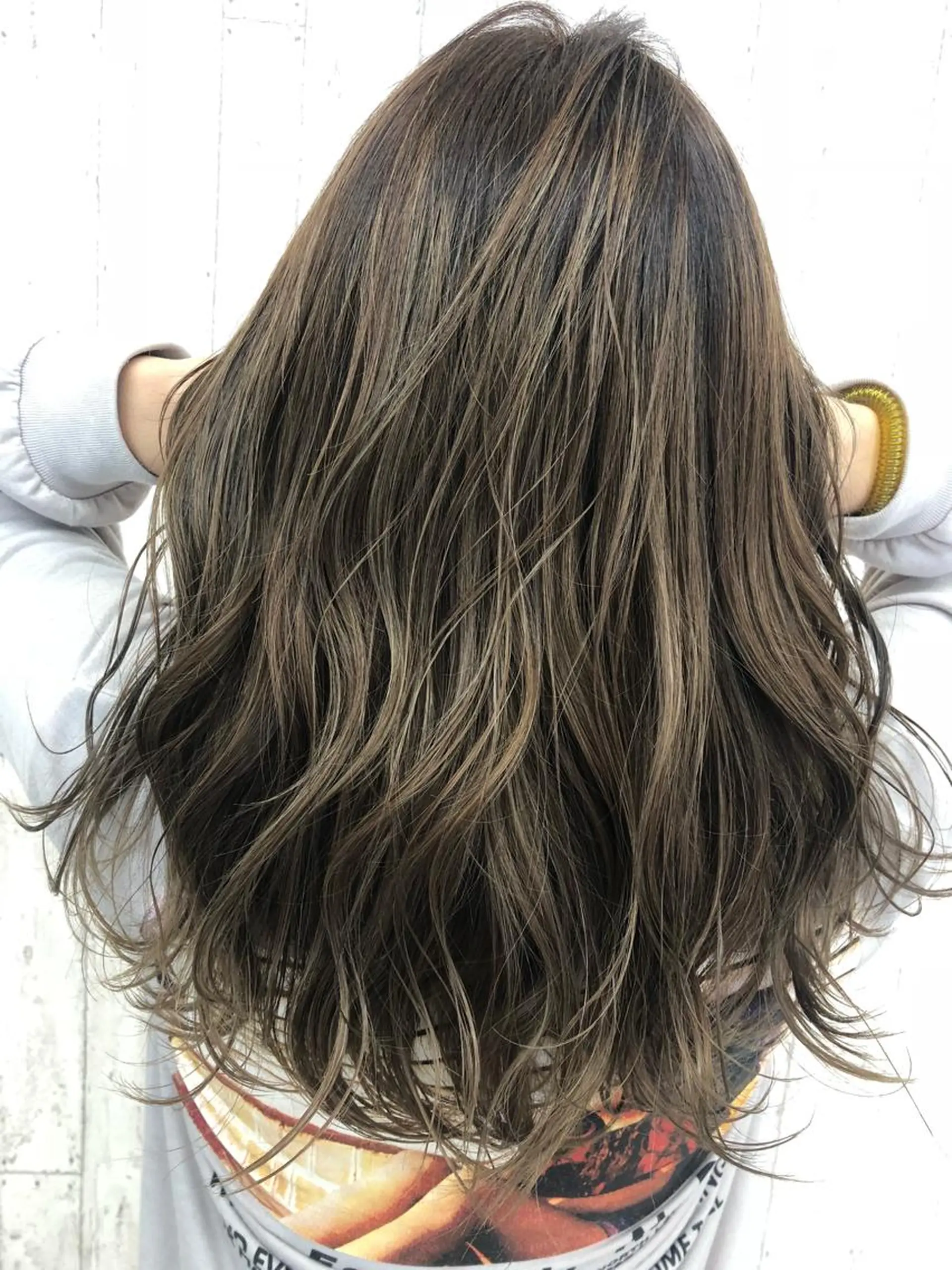 ロング カラー ハイライトカラー ハイライト yoon所属・Kaede .のヘアスタイル