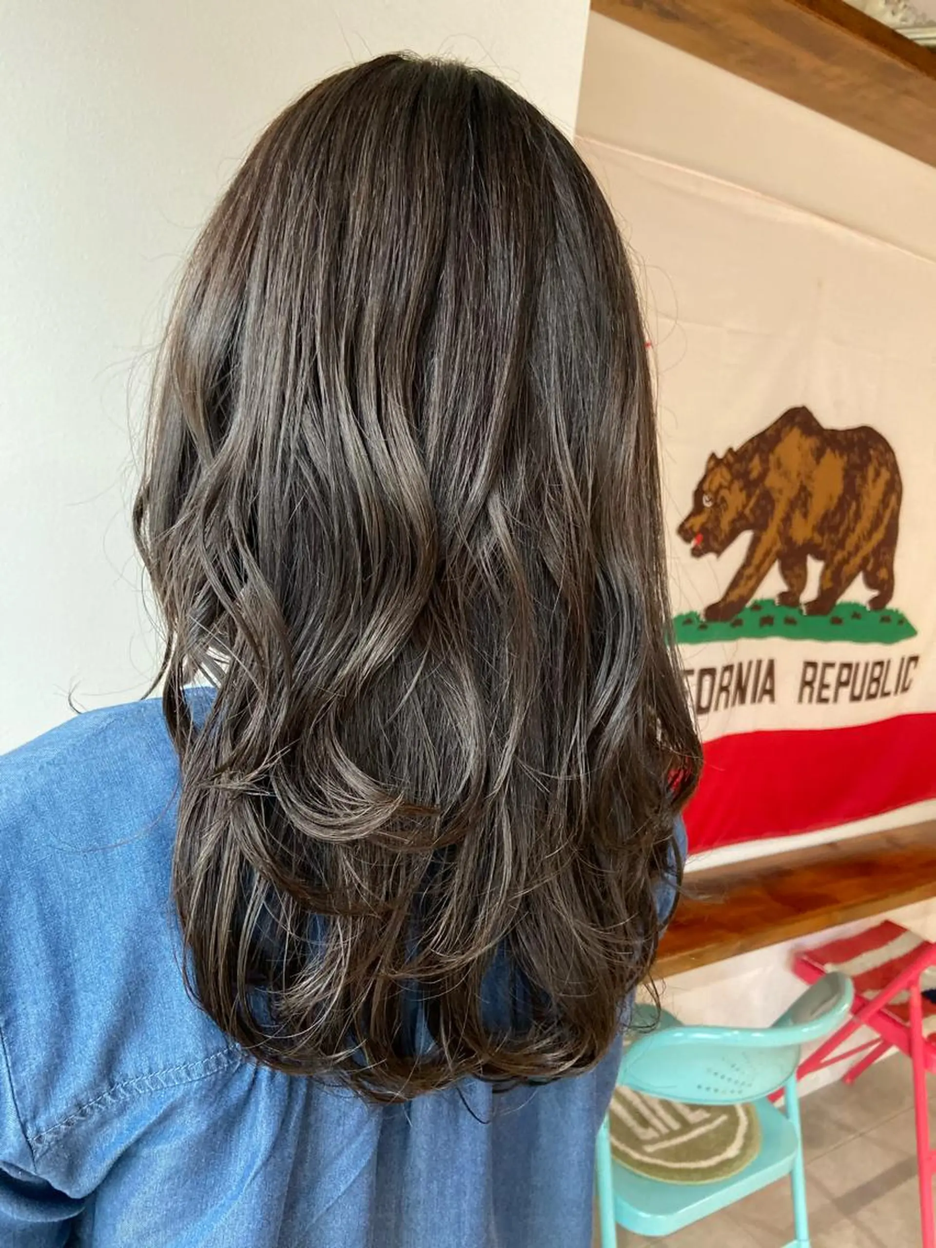 セミロング カラー ヘアアレンジ ヘアカラー トリートメント ヘアセット ❤️カラー得意 🧡松浦睦樹❤️のヘアスタイル