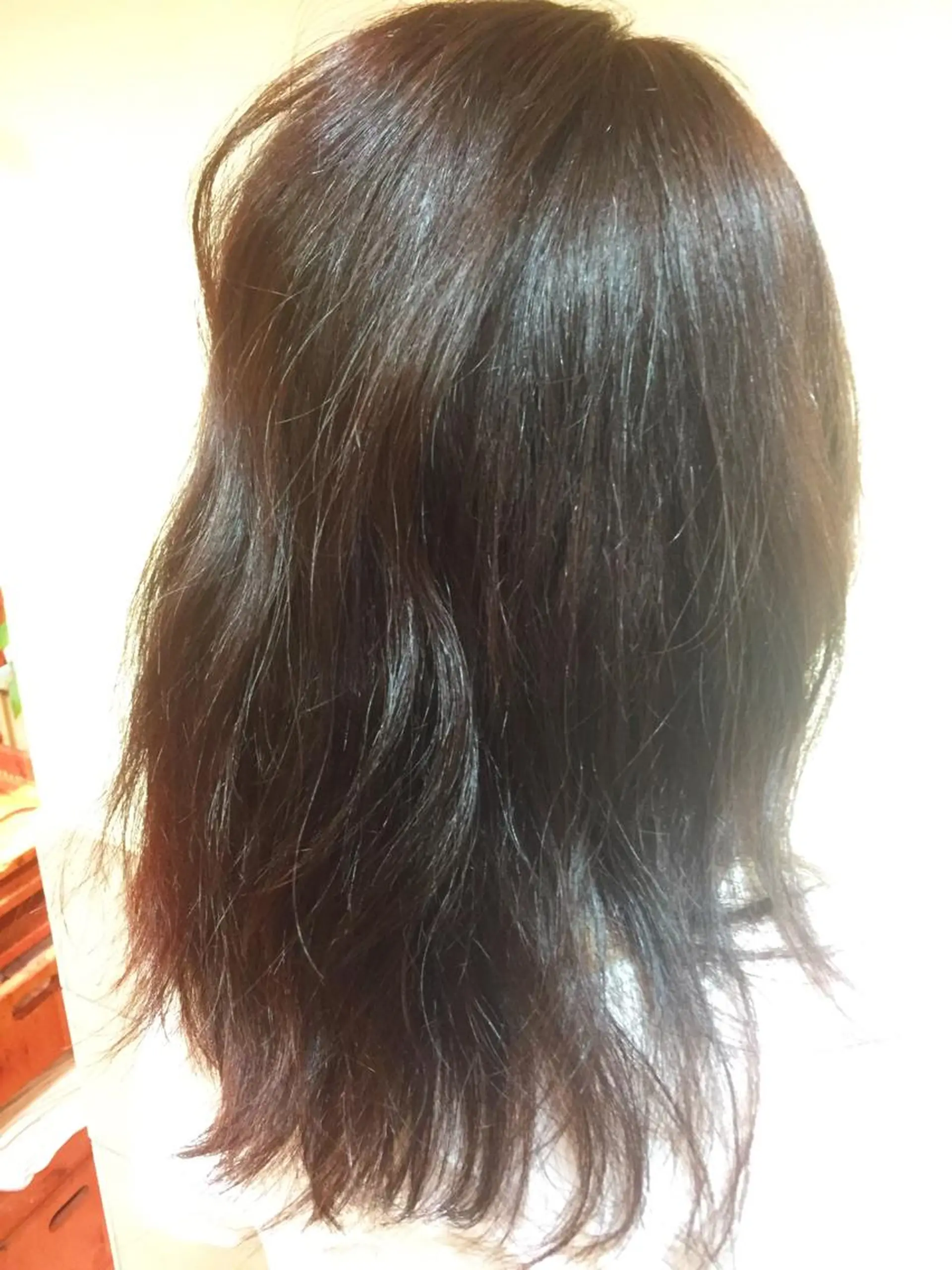 セミロング カラー アプリコットブラウン ブラウンカラー 可愛いを作る神 ナオヒロのヘアスタイル