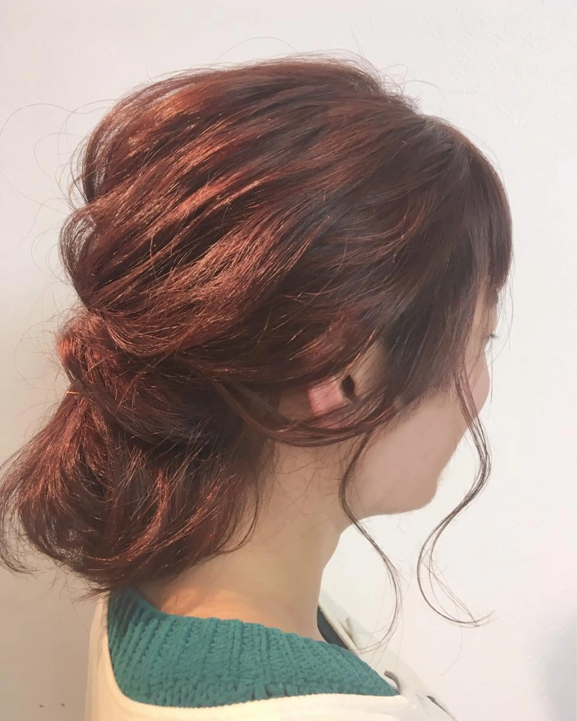 ミディアム 安永 涼のヘアスタイル