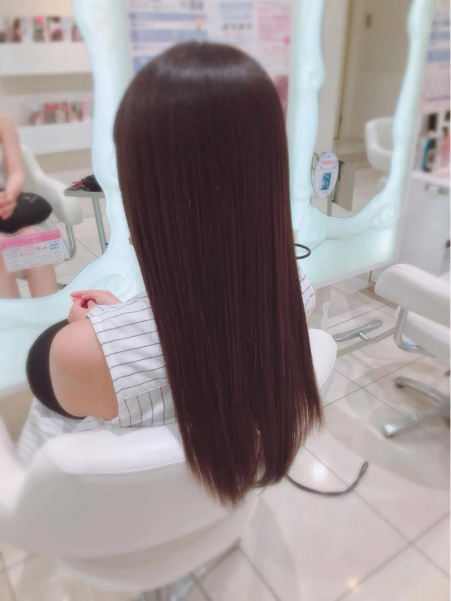 ロング カット ヘアカラー トリートメント セレスト心斎橋所属・上田 篤史のヘアスタイル