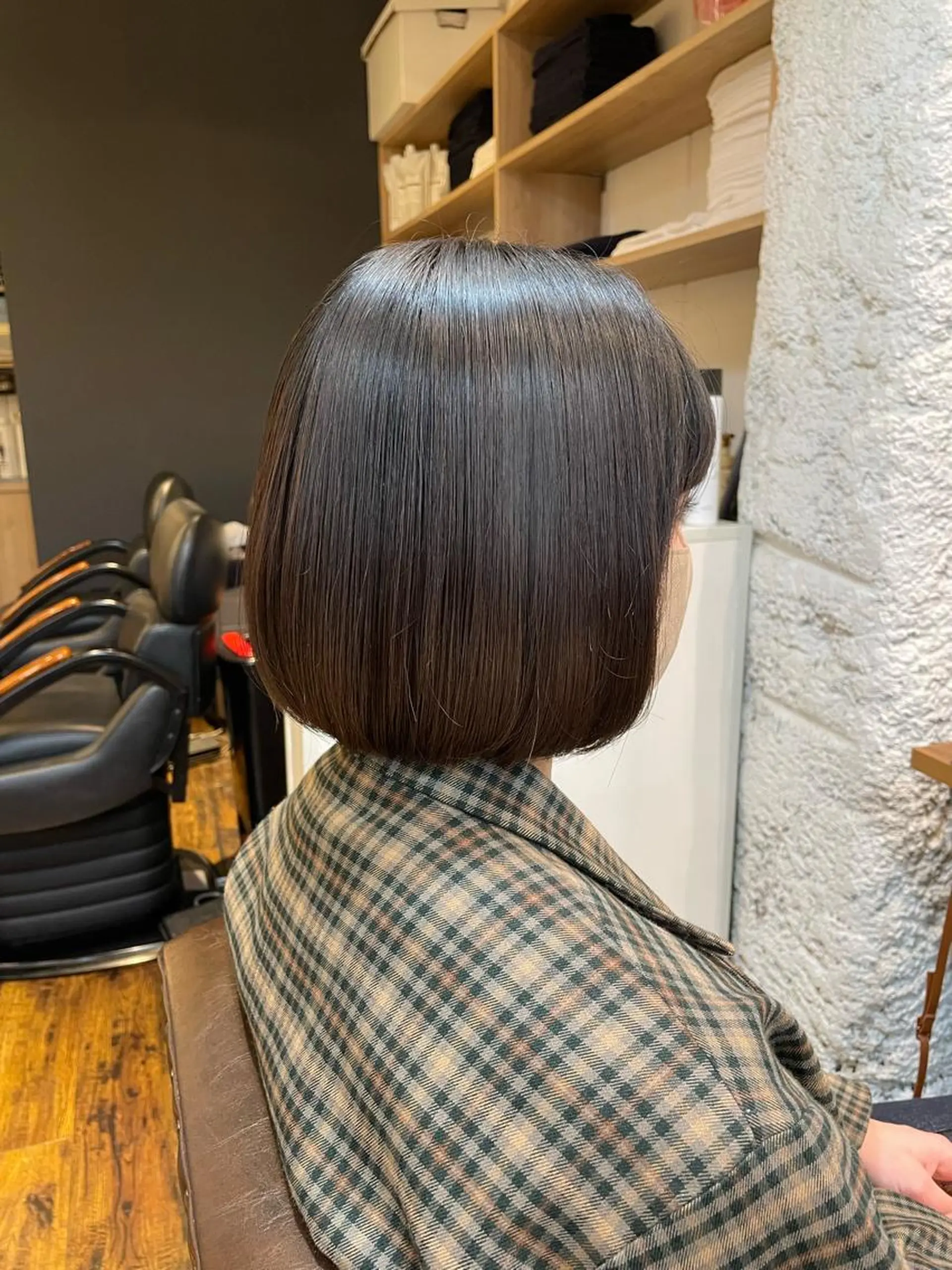 ショート カット 縮毛矯正 トリートメント ツヤ美髪💐 髪質改善/高山愛来のヘアスタイル