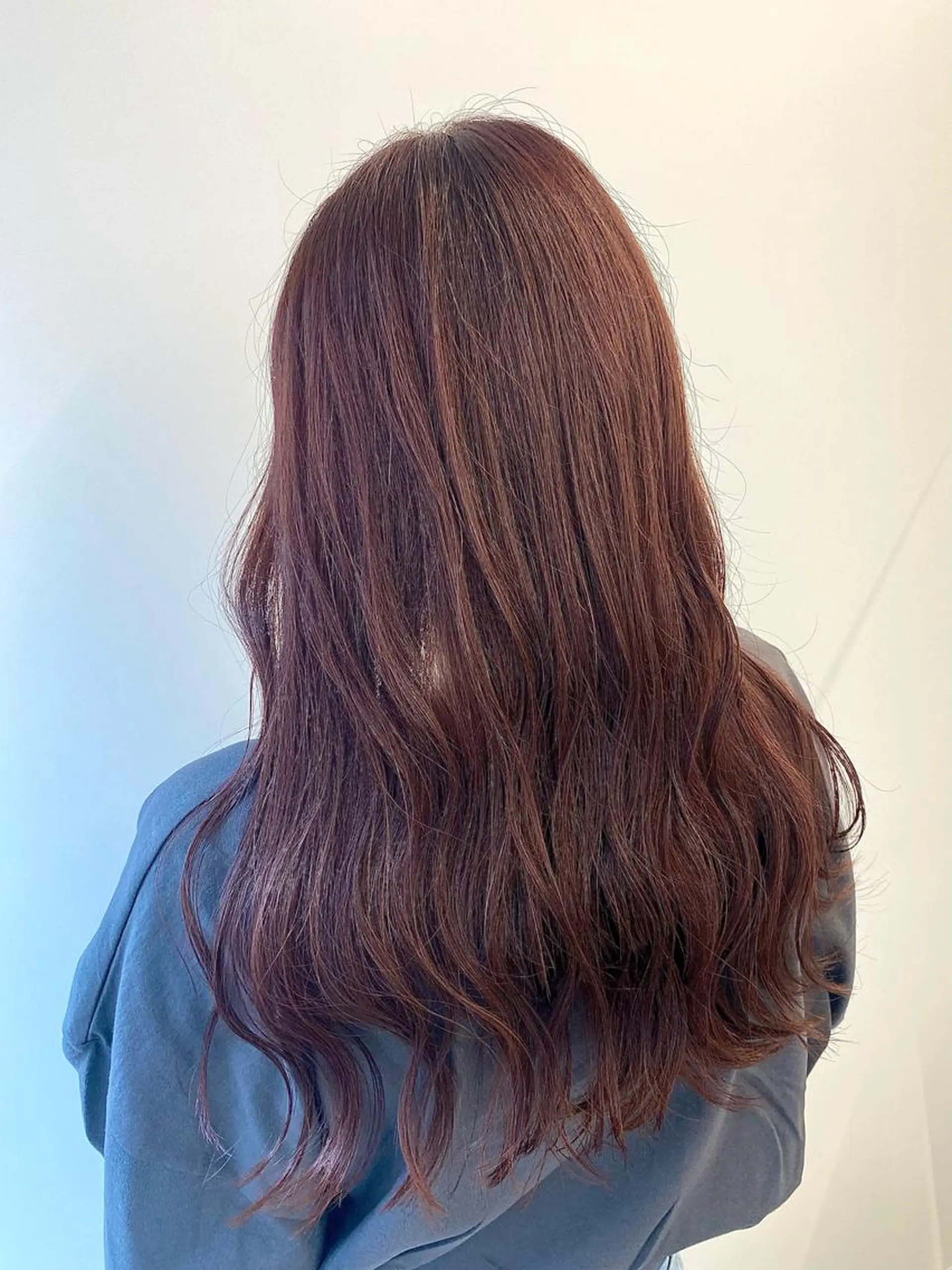 カラー ヘアアレンジ カシス ピンクカラー カット ヘアカラー トリートメント Eleanor池袋東口2nd所属・池袋/韓国レイヤー 💗🐇amiのヘアスタイル