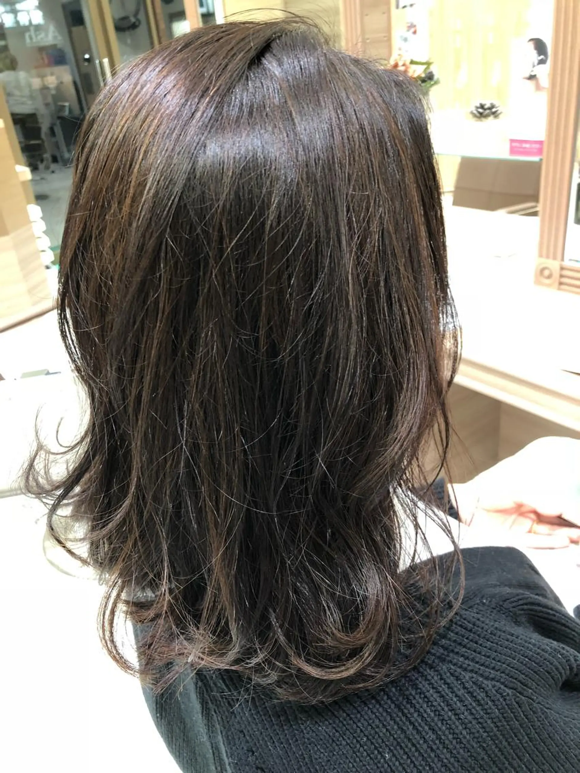 ミディアム パーマ 大人女性のショート ・ボブ✂︎沼尻典祥のヘアスタイル