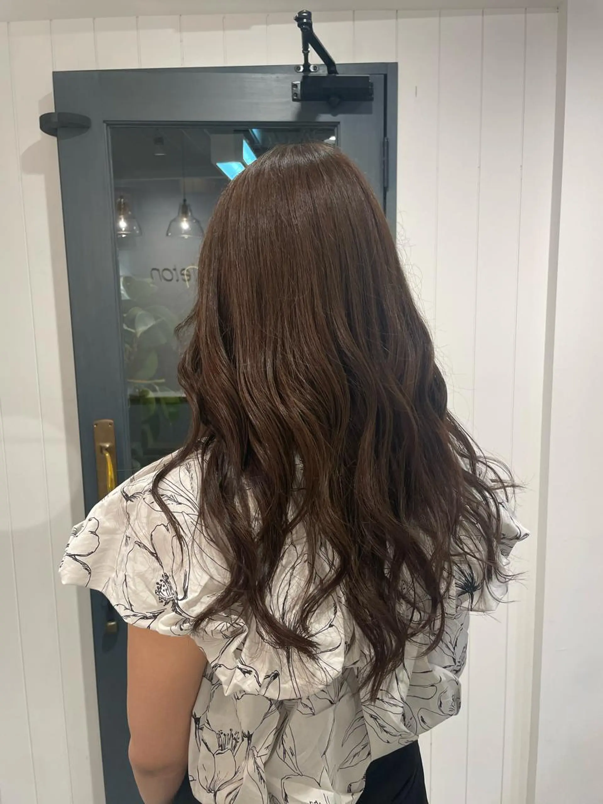 ロング カラー 伊藤 まみのヘアスタイル