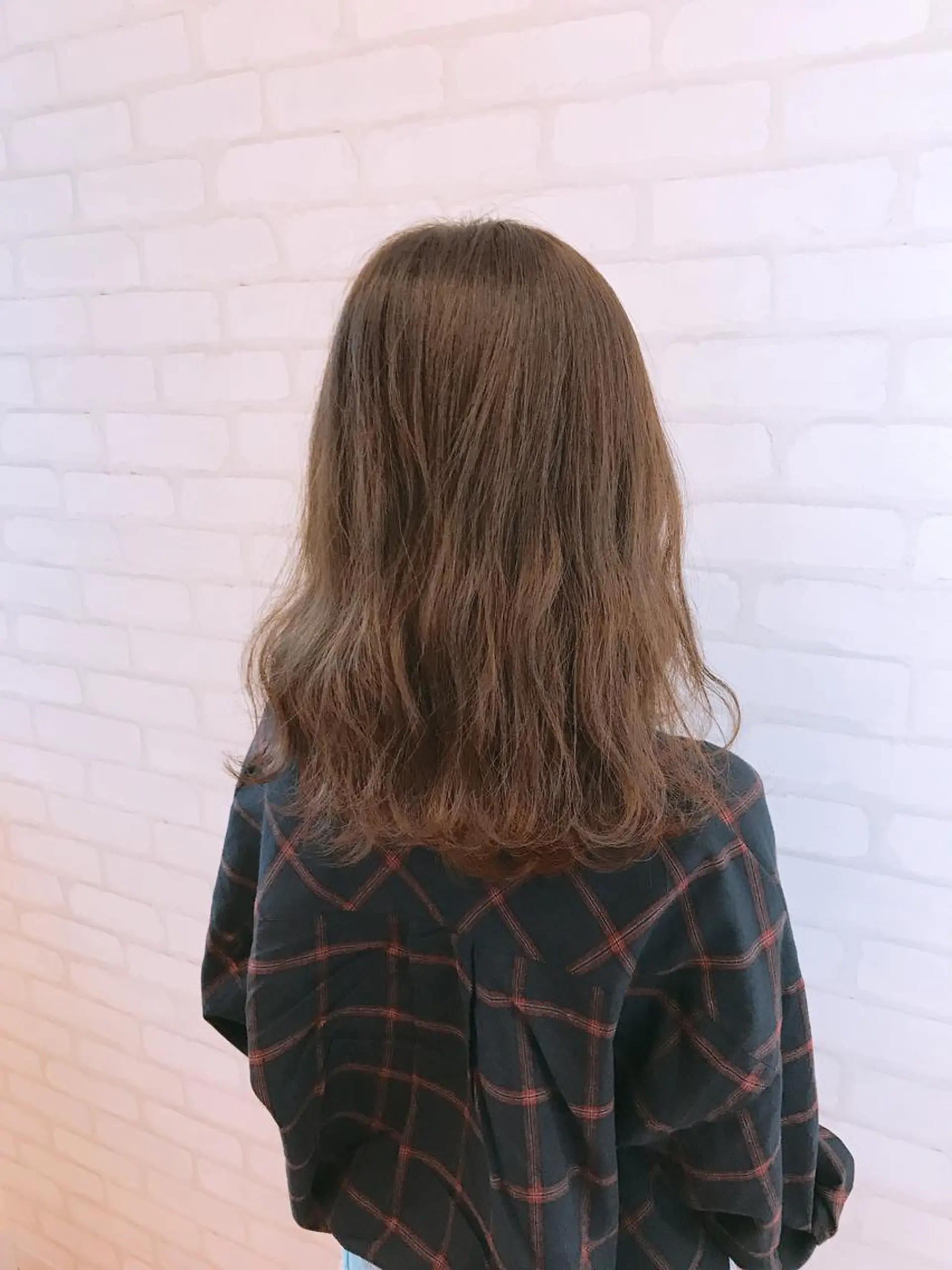 ミディアム カット ヘアカラー トリートメント 高橋 一矢のヘアスタイル