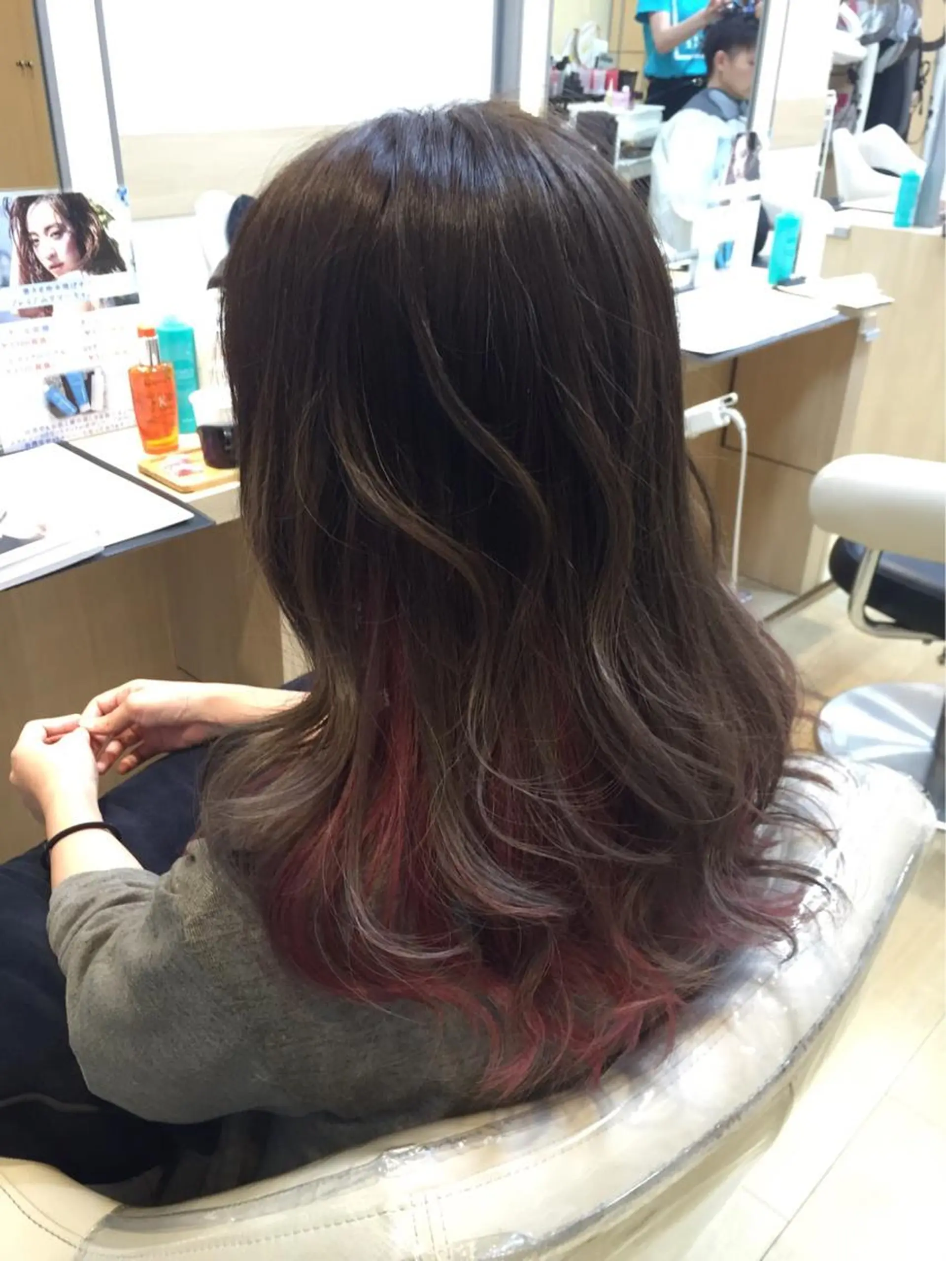 ロング 大山 晃介のヘアスタイル