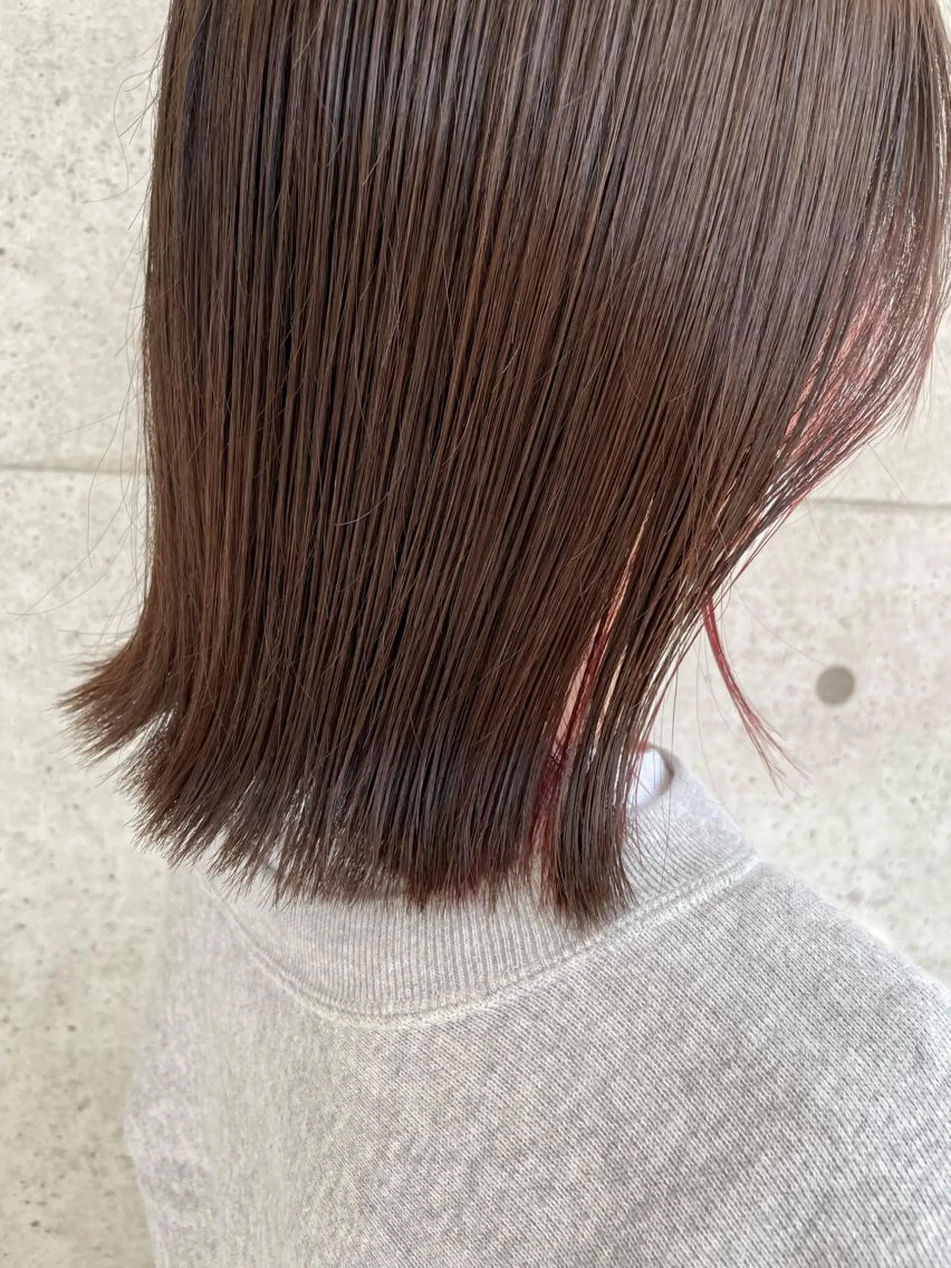 ミディアム ⭐️透け感カラー /齊藤容史⭐️のヘアスタイル