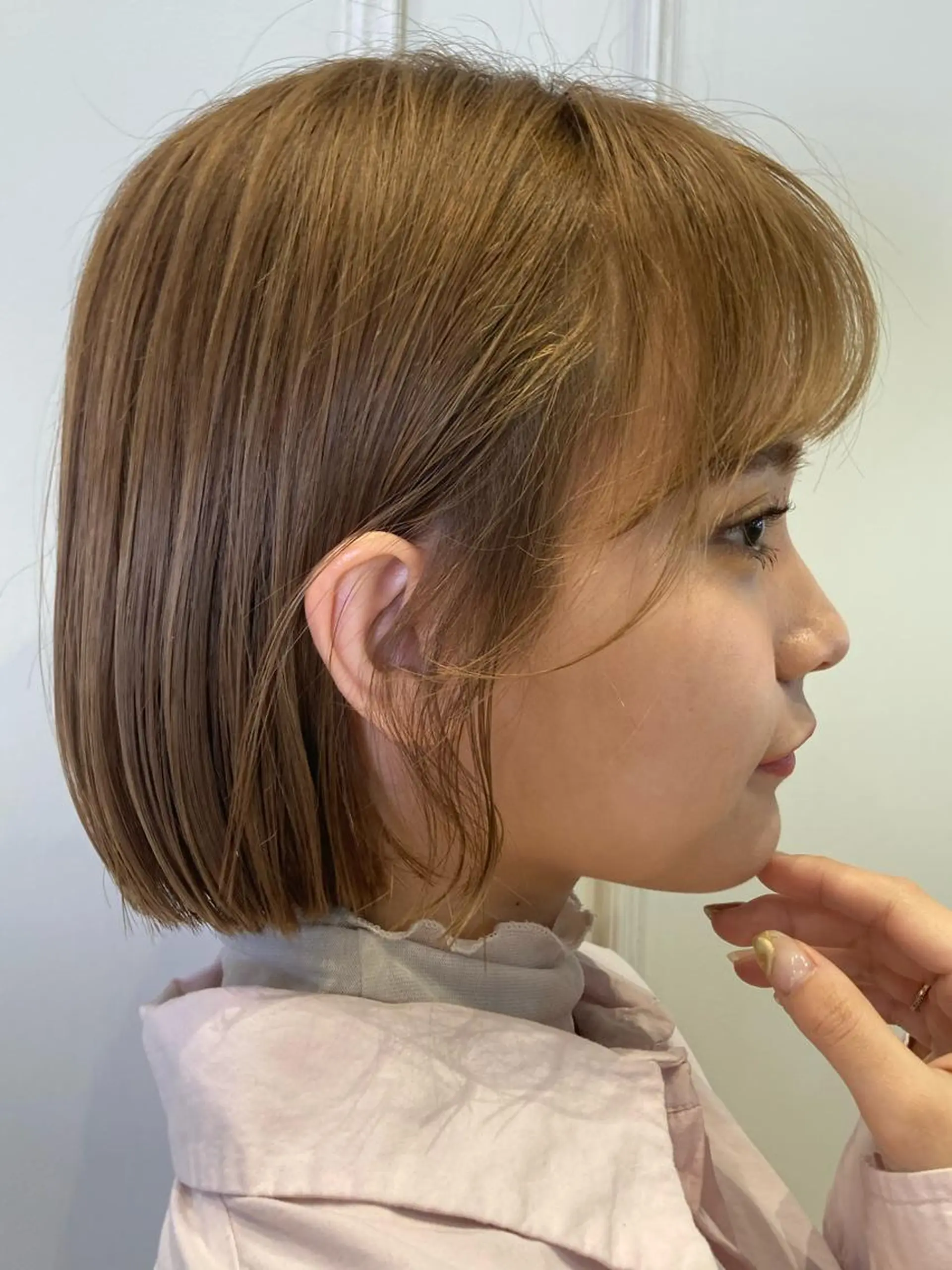 ショート カラー ベージュカラー funeye MOEのマツエク・マツパデザイン