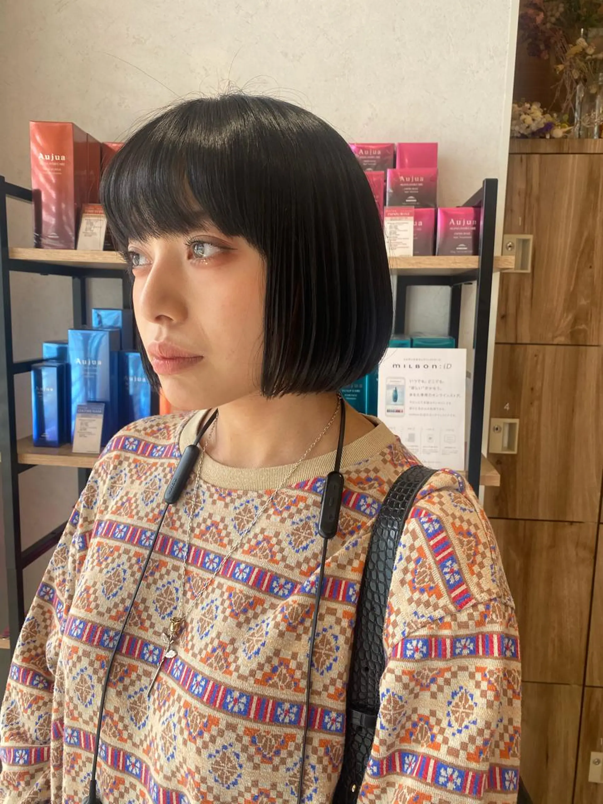 ショート カラー パーマ指名No1 /namiのヘアスタイル