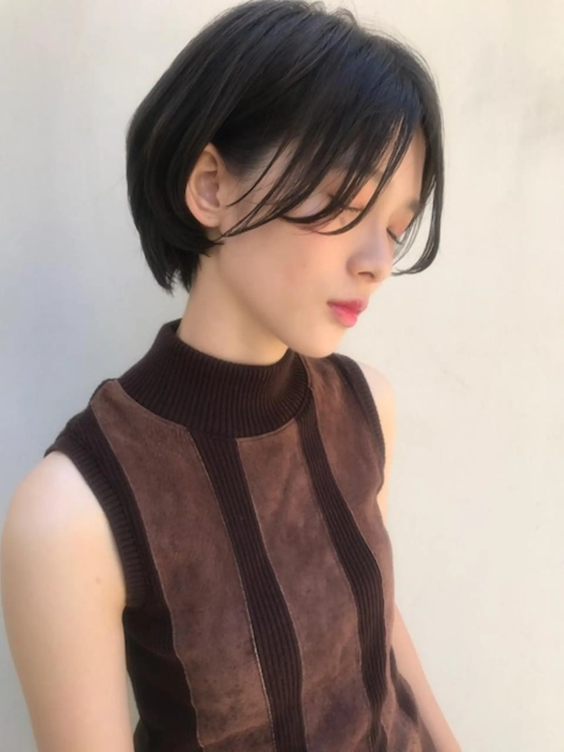 ショート カラー パーマ 羽田 ひろむのヘアスタイル