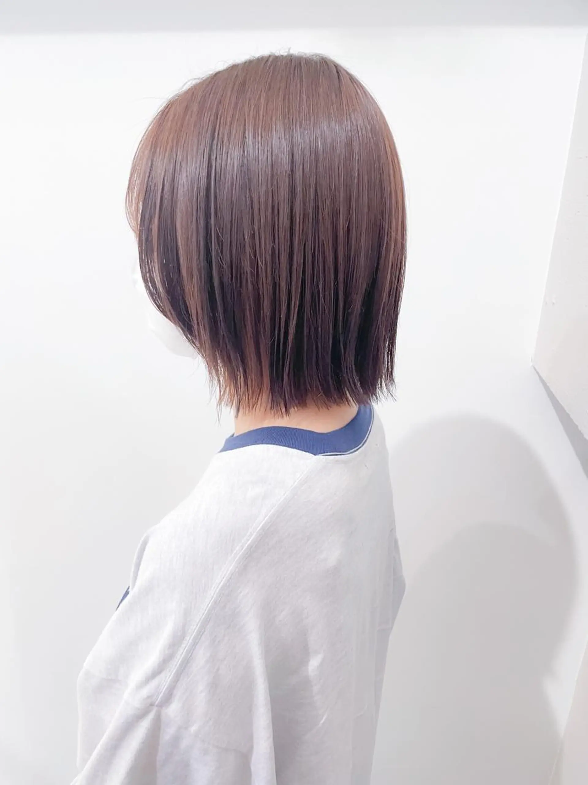 ミディアム カラー 切りっぱなしボブ ベージュカラー ボブ 外ハネヘア カット トリートメント ヘッドスパ ✨カラー支持No.1 🧸ワキ カナコ🧸のヘアスタイル