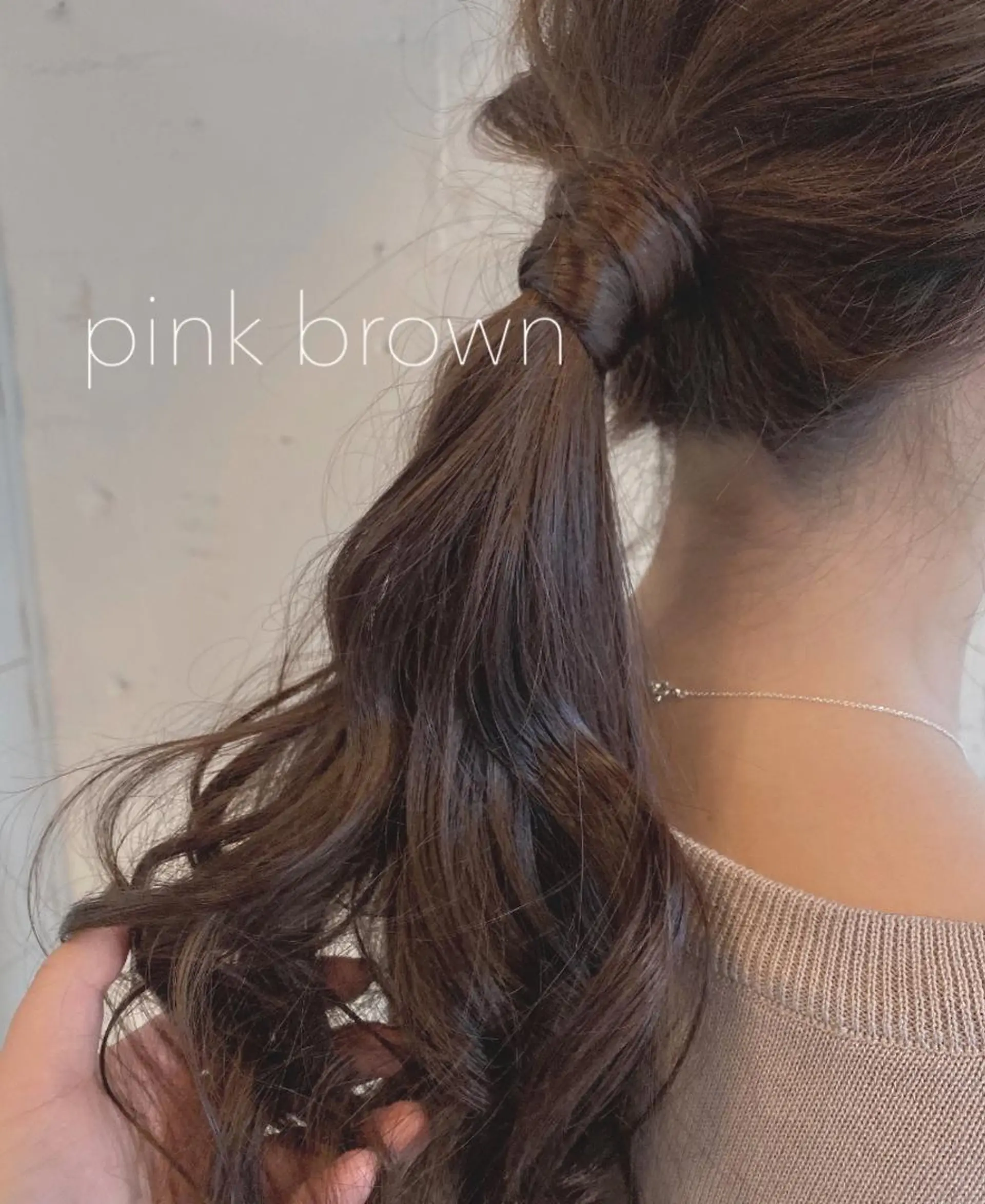 ロング カラー ヘアアレンジ satsuki 暖色・ブラウンカラーのヘアスタイル