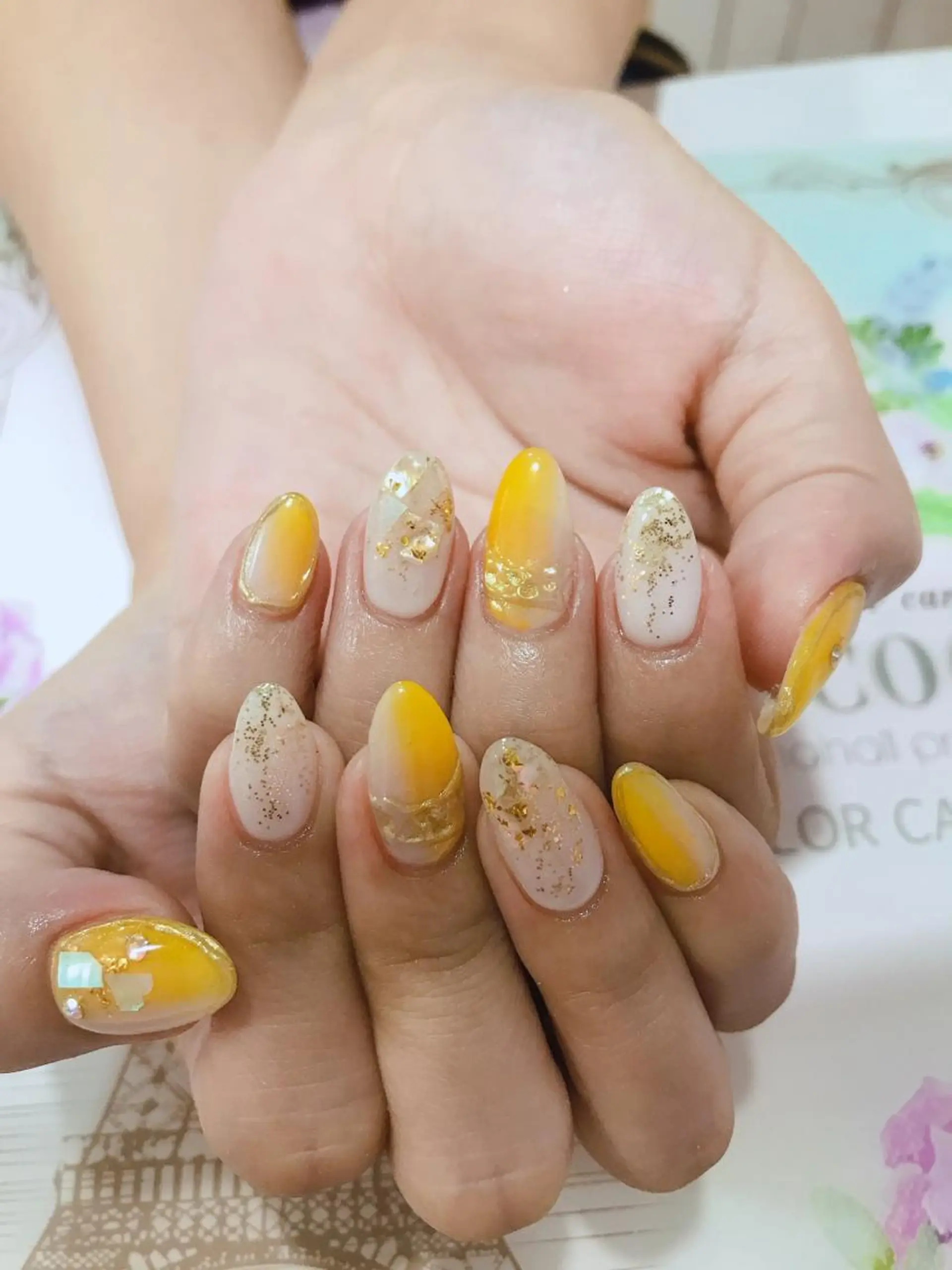 ネイル 長さだし専門店 M2　rikaのネイルデザイン