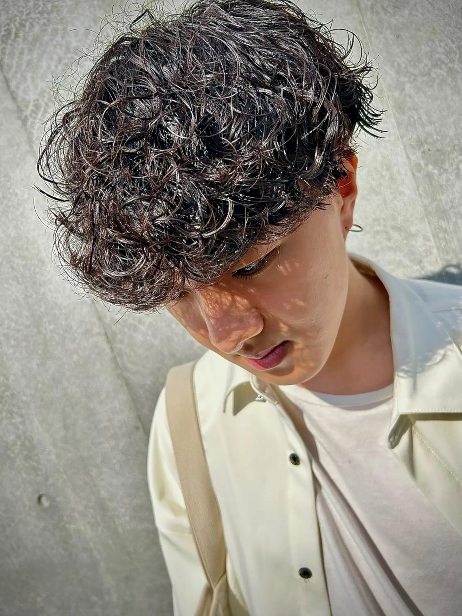 パーマ メンズ メンズパーマ プードルパーマ プードルパーマ men's salon SOL所属・TAIYO帯広/ メンズパーマ/波巻きのヘアスタイル