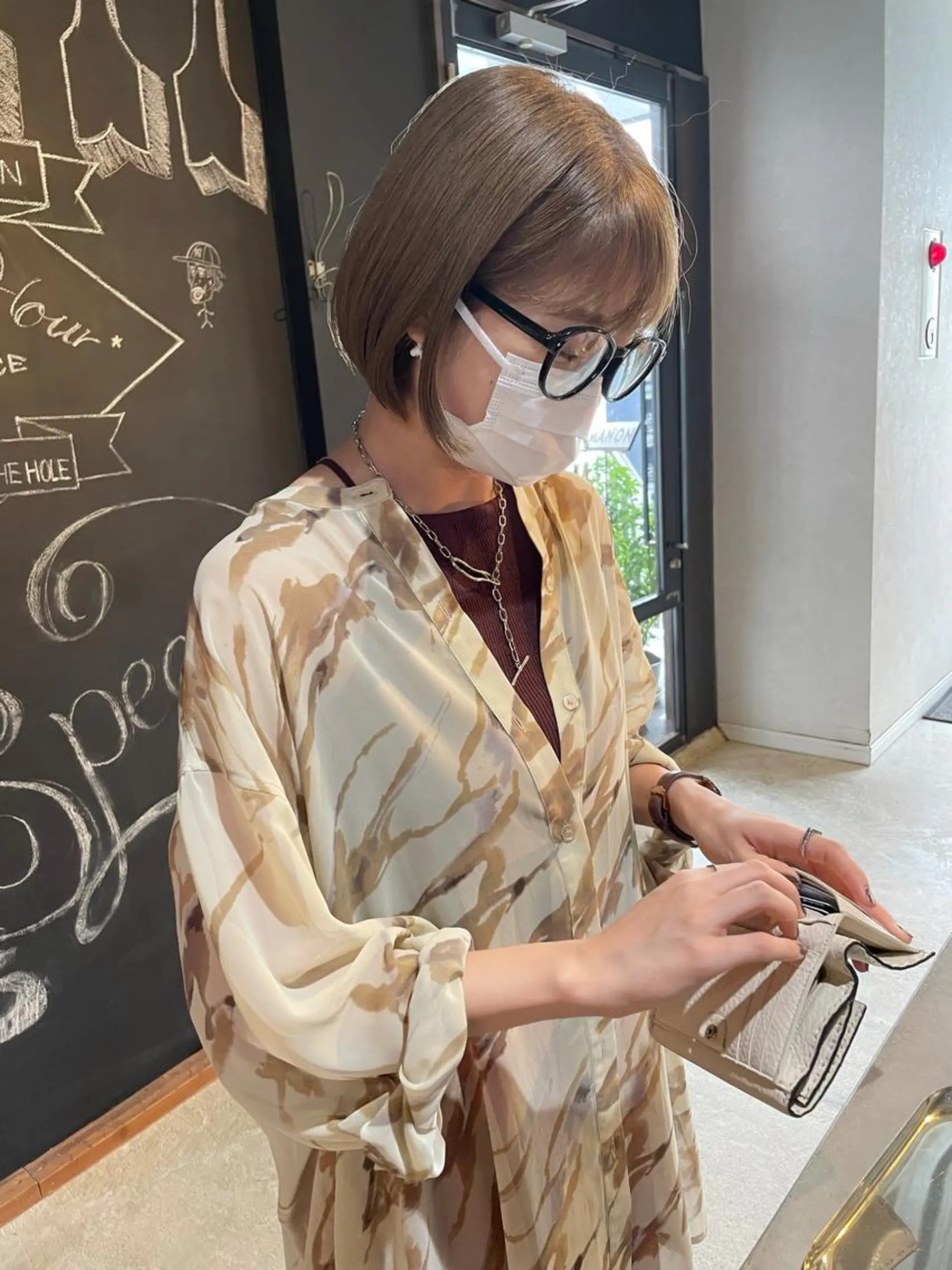 ショート カラー ヘアカラー トリートメント メンズヘア/レイヤー /ボブ山内春輝のヘアスタイル