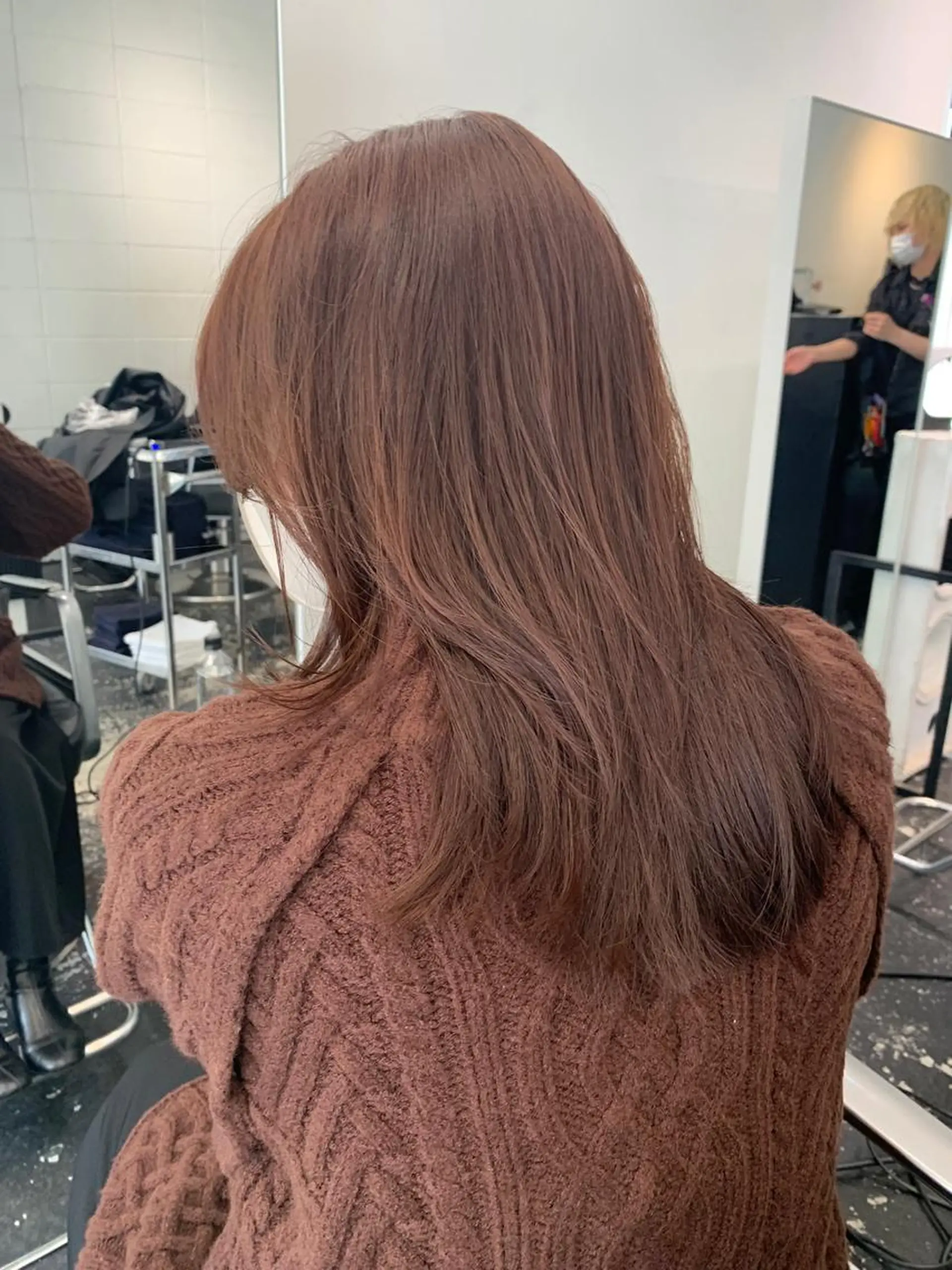 ミディアム カラー カット ヘアカラー レイヤーカット/艶髪 ✨💭KIRARIのヘアスタイル