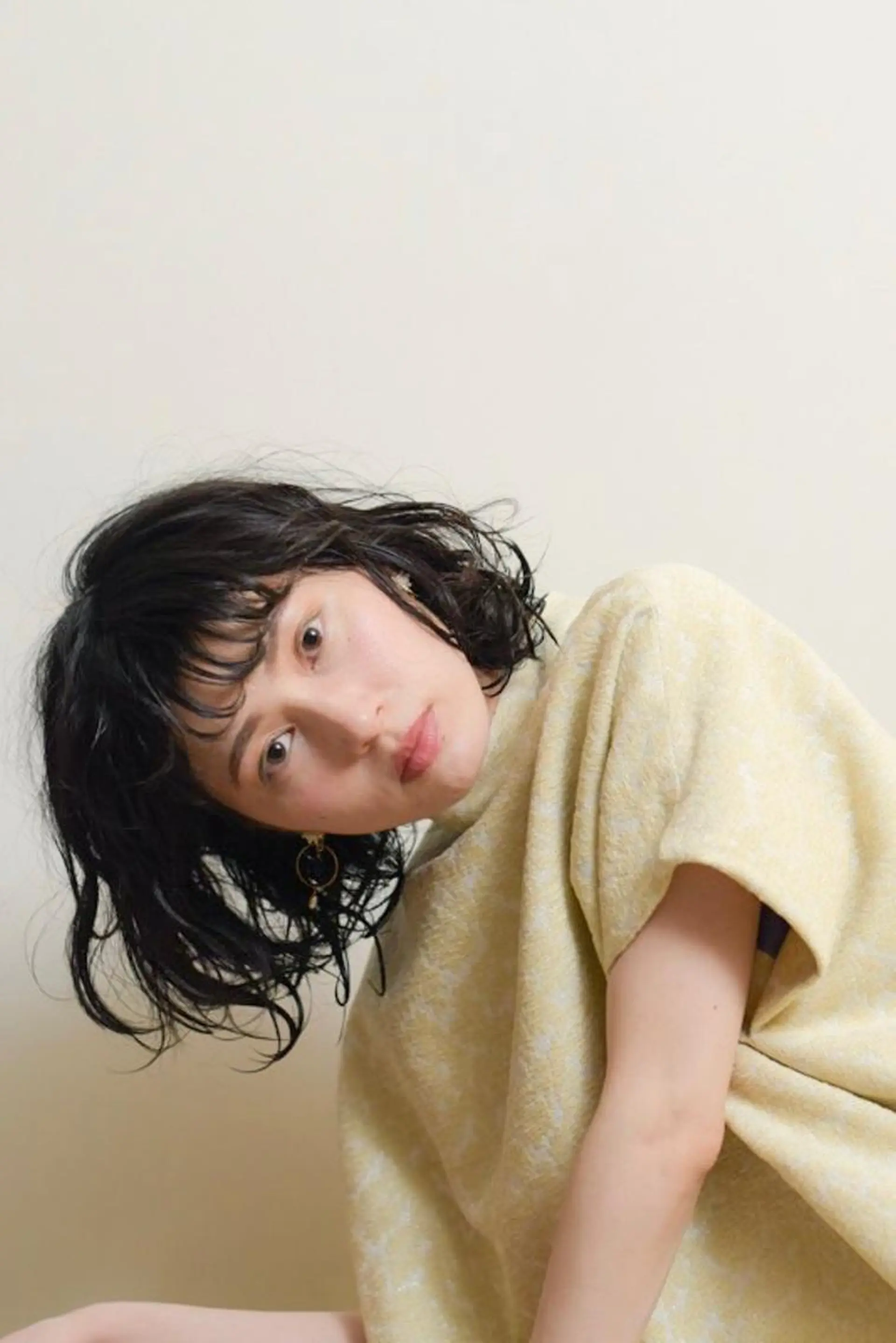 ミディアム カラー パーマ ミディアムパーマ AND THE BRICKS所属・AND THE BRICKS北川珠紀の眉毛・アイブロウイメージ