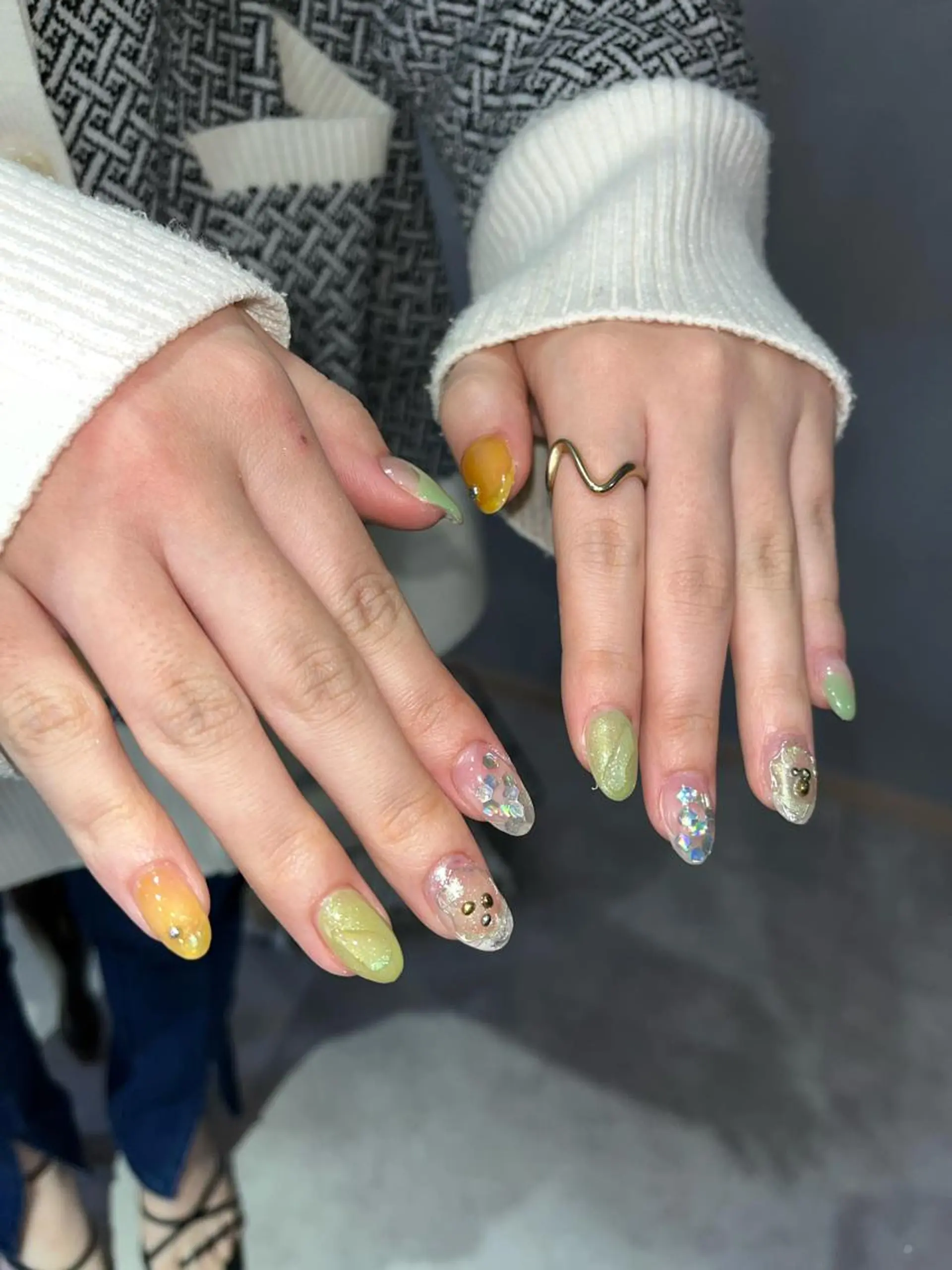 ネイル 🪐富島彩夏 /海外nail🪐のネイルデザイン