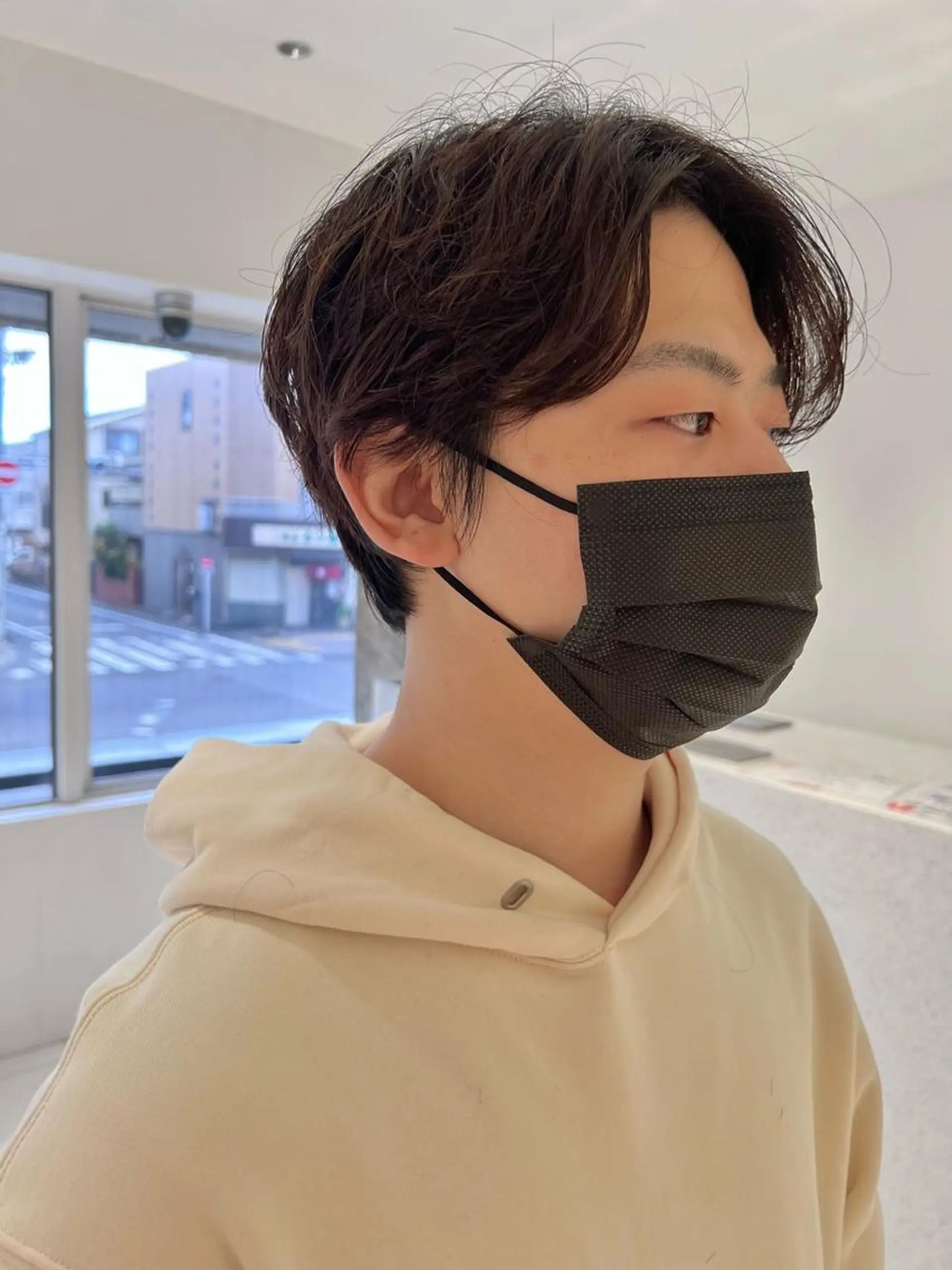 ショート パーマ メンズカット /パーマ🍀田畑玖音のヘアスタイル