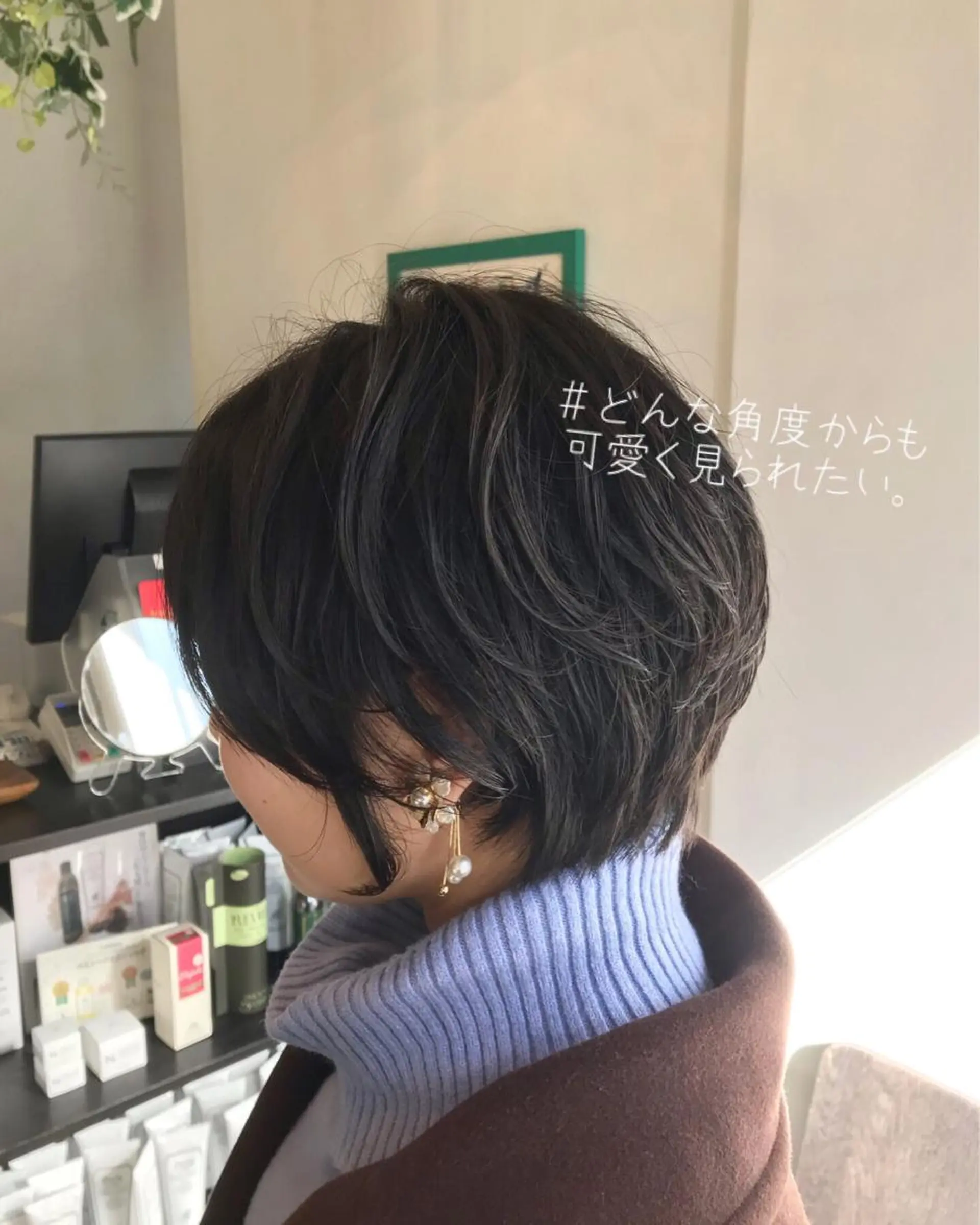 ショート パーマ 美髪❣️縮毛矯正/ 髪質改善✨/山本のヘアスタイル