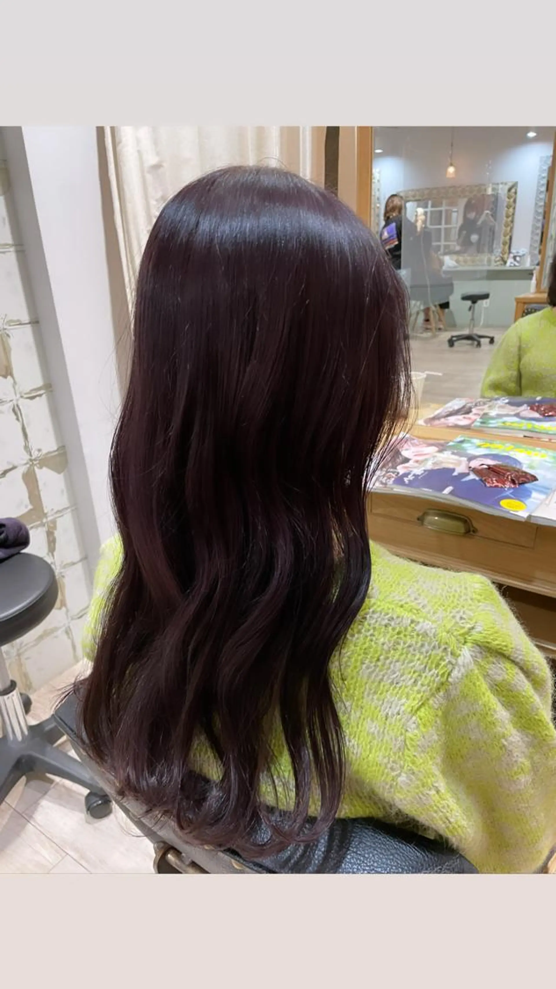 セミロング ヘアカラー トリートメント Null 表参道所属・岩下昂世/ ハイトーン/デザインのヘアスタイル