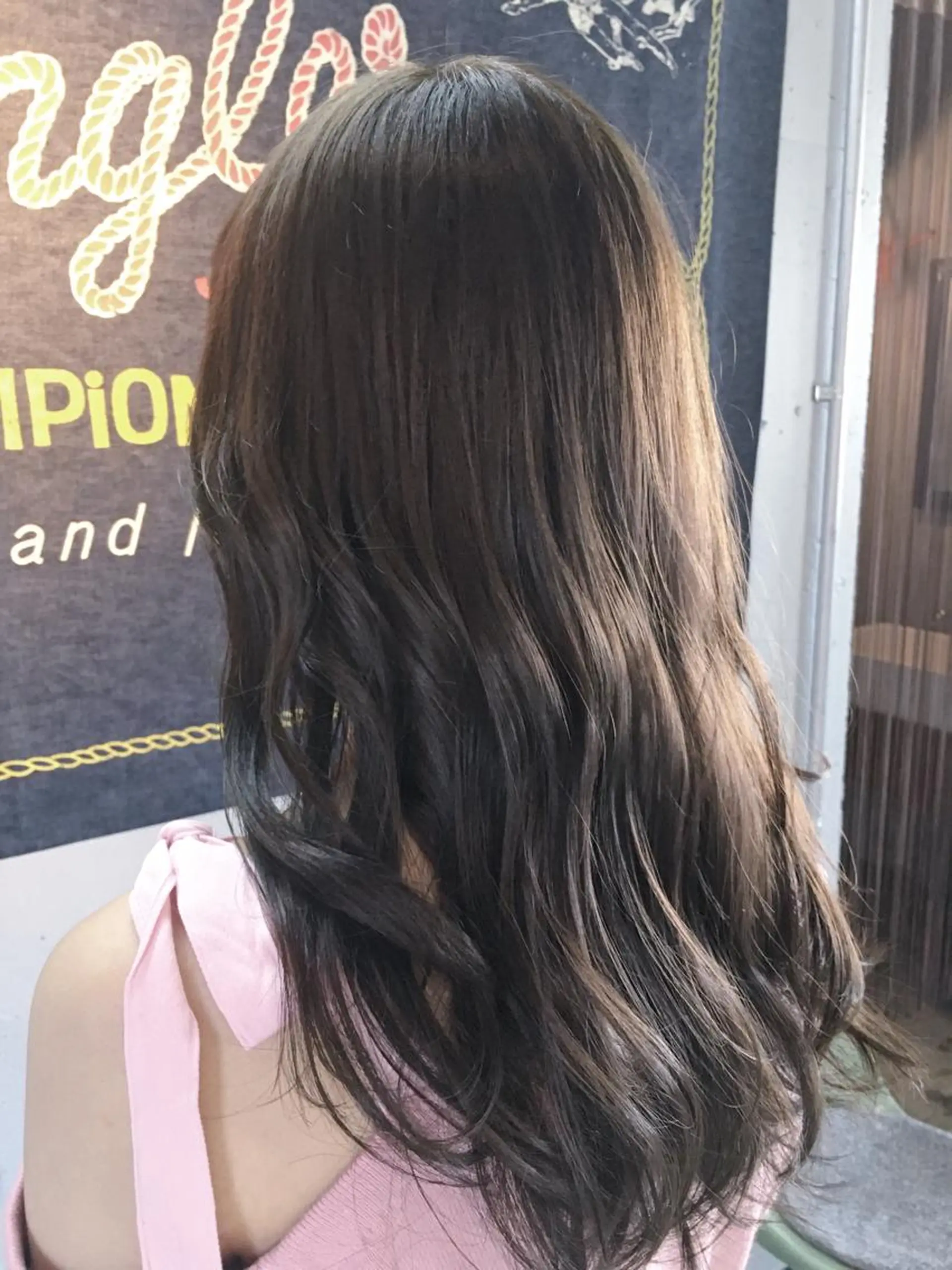 ロング カラー パーマ カット ヘアカラー トリートメント 代表 中島貴志のヘアスタイル