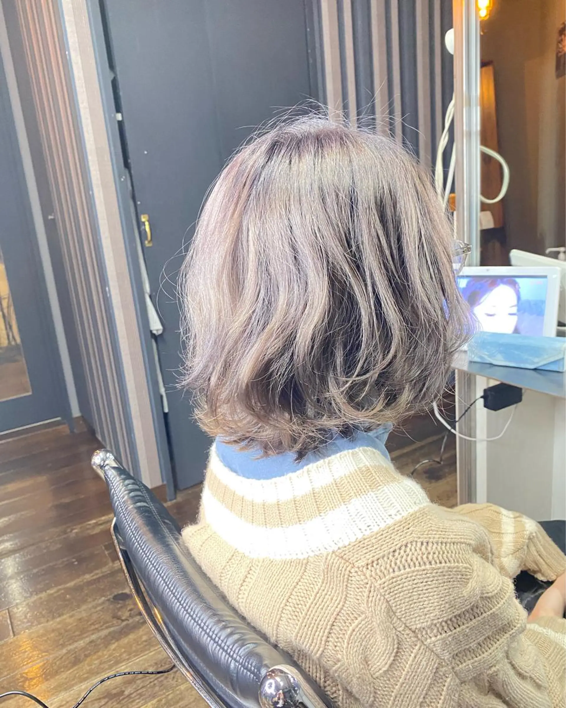 ミディアム カラー ヘアアレンジ ボブ ✨前田 優・2拠点✨ ✨恵比寿・札幌店✨のヘアスタイル