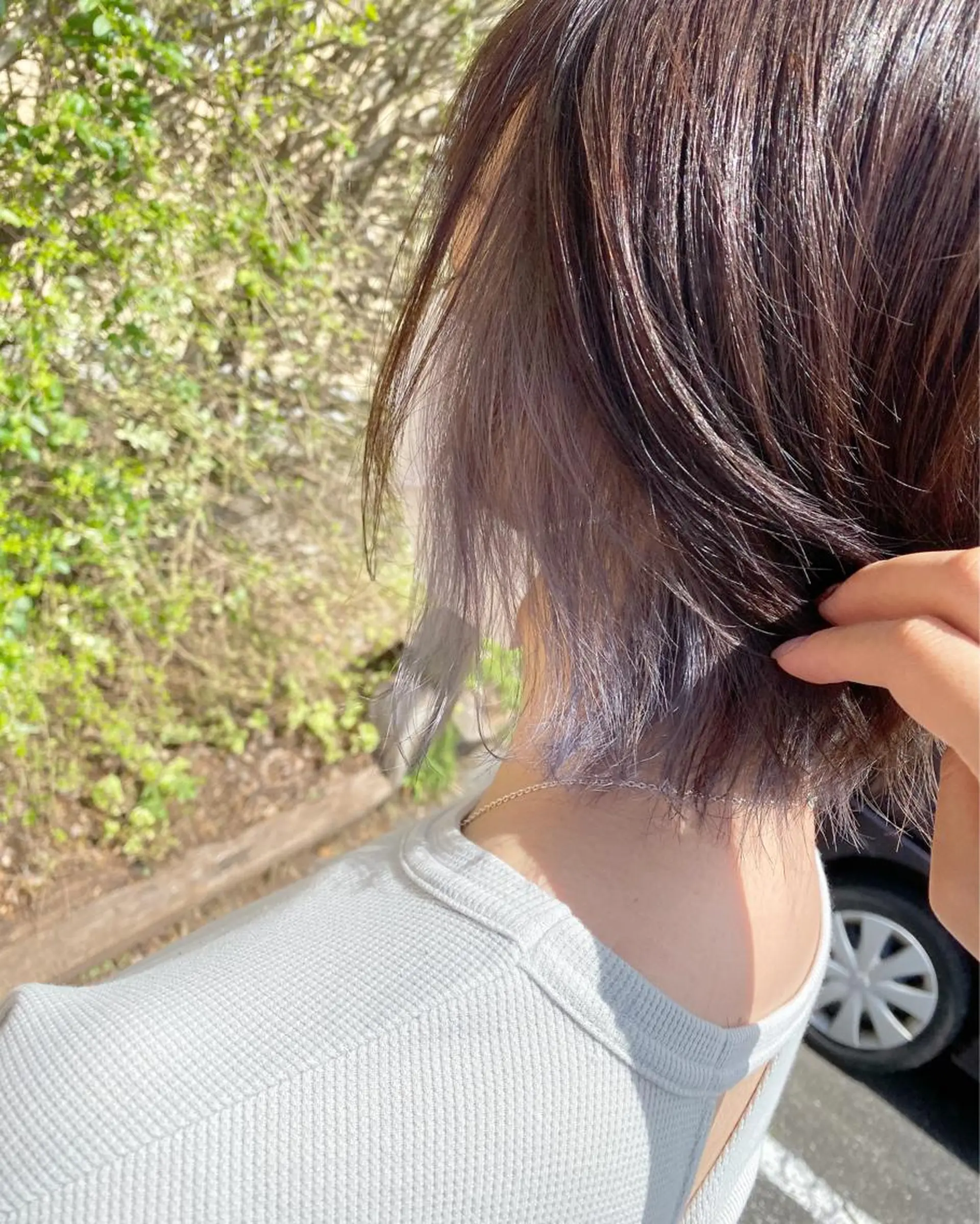 ショート カラー 荒木 ひろかのヘアスタイル
