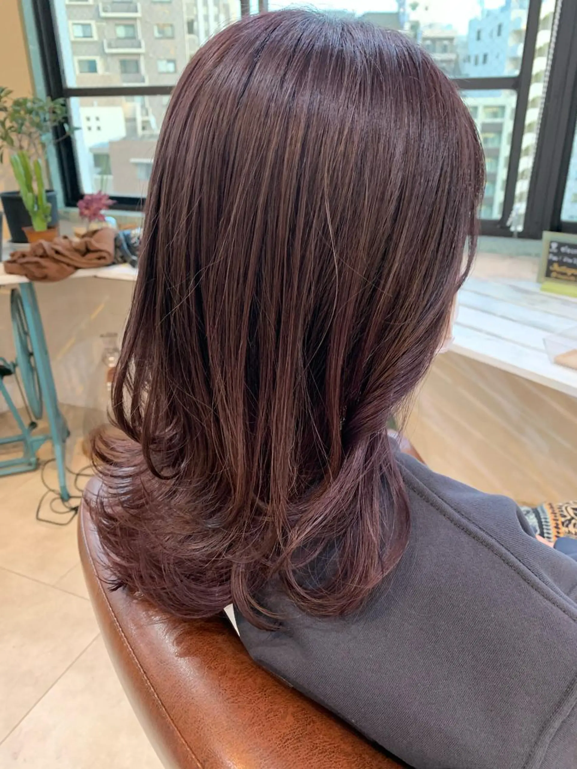 セミロング 💛ハイトーン💛 りむのヘアスタイル