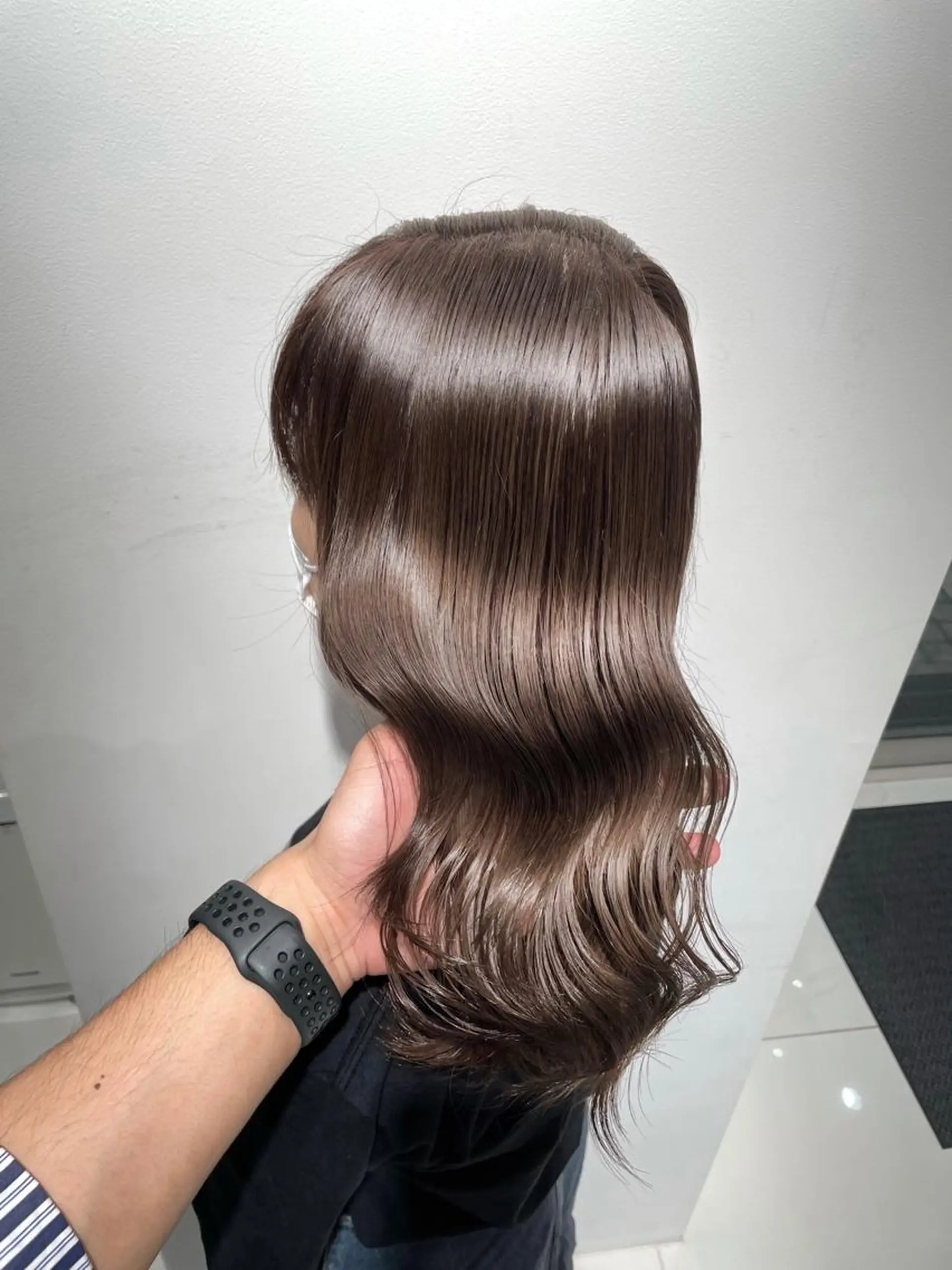 ロング JAMシェアサロン ブランエスパ店所属・大人世代 髪質改善のヘアスタイル