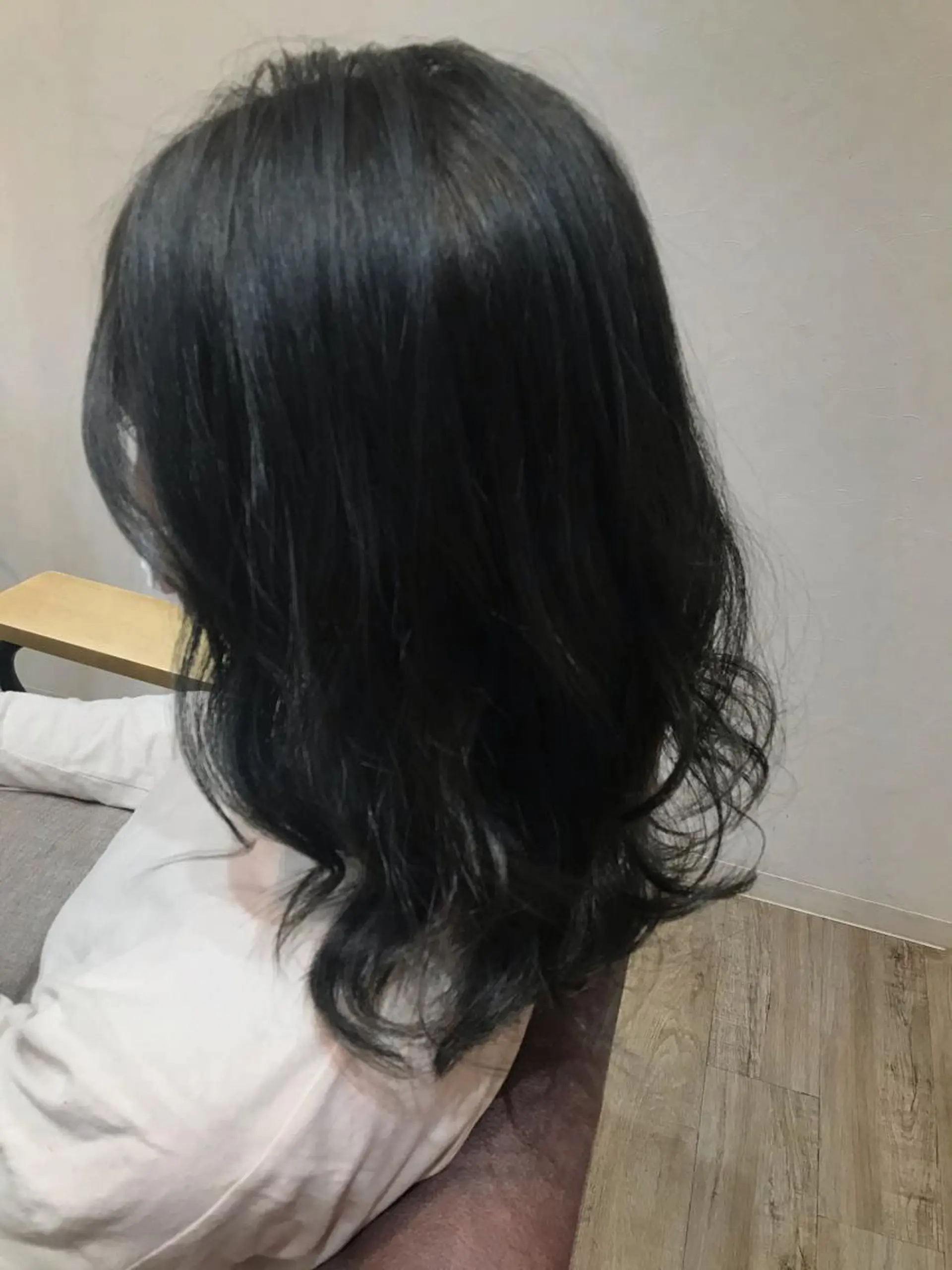 ミディアム カラー 縮毛矯正 ブリーチ/髪質改善/ レイヤー/YUTO‎のヘアスタイル