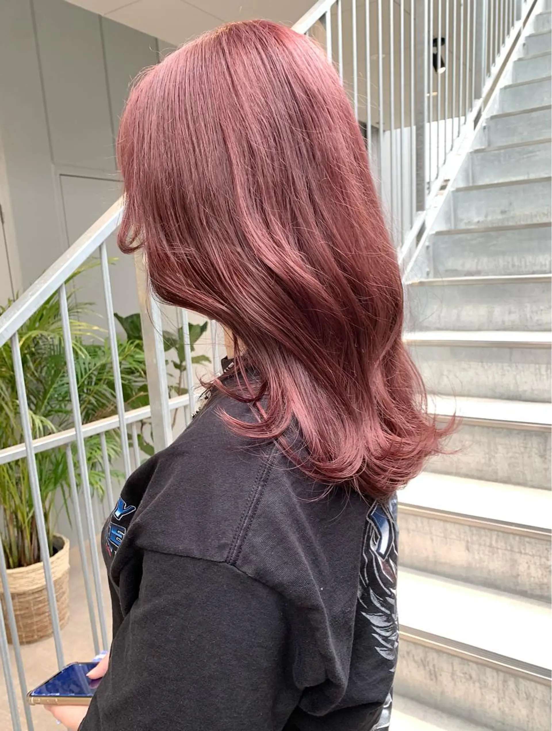 ミディアム カラー ヘアカラー 樫原裕二 /柔らかいカラーのヘアスタイル